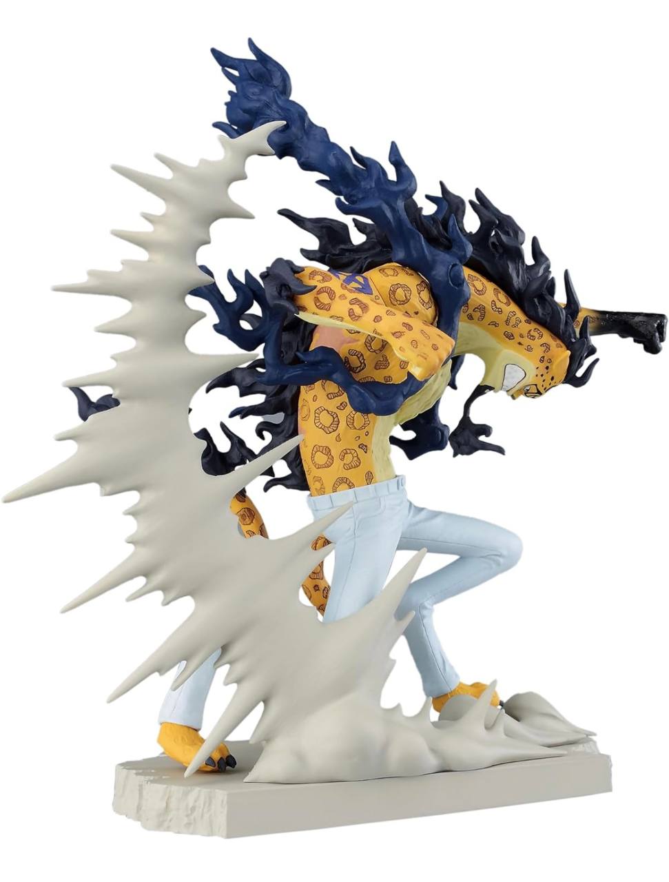 Set de 2 figuras: Rob Lucci y Luffy Gear 5