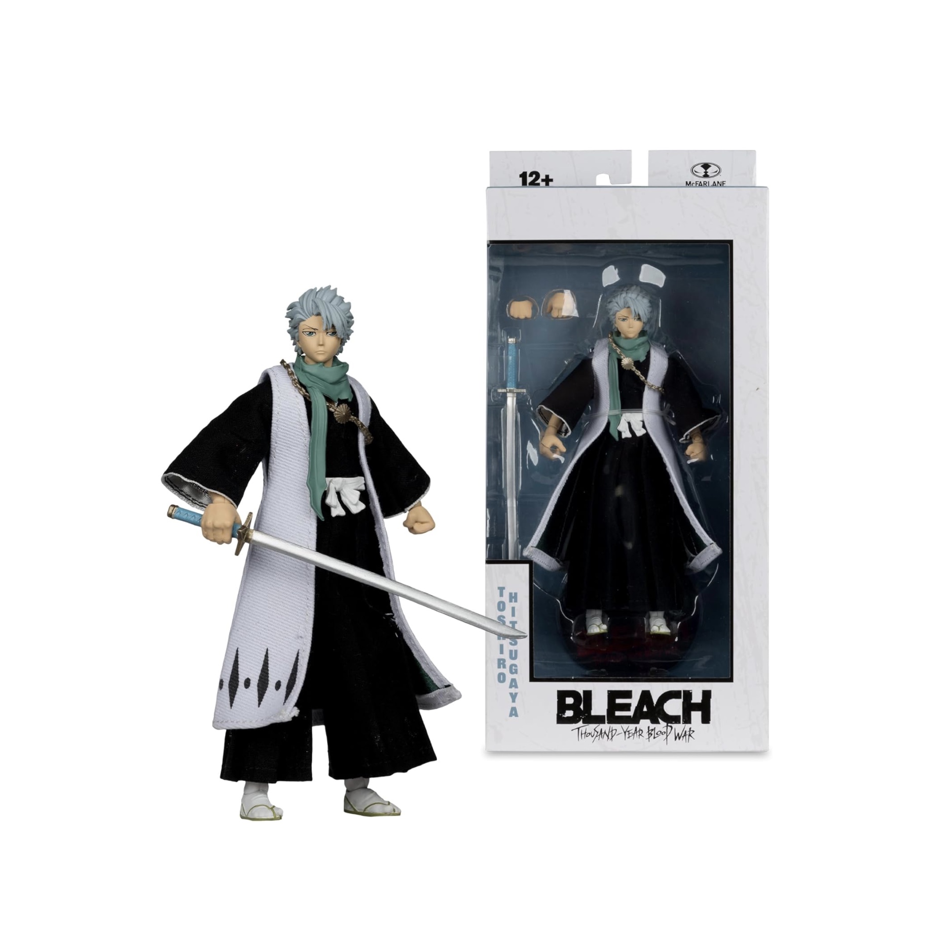 Set de 3 figuras de Bleach: Ichigo, Uryu, Toshiro
