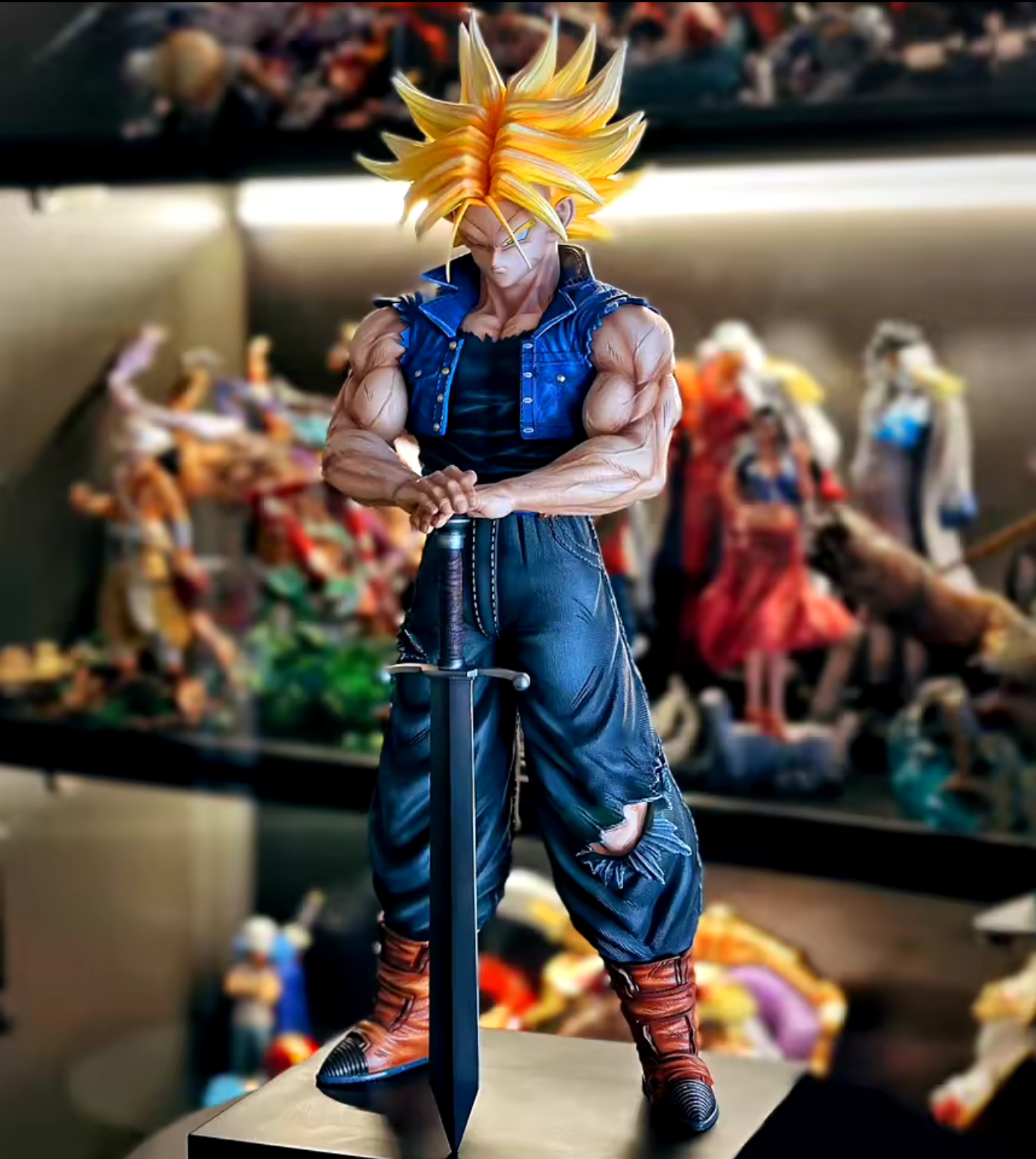 Figura de acción de personaje de anime