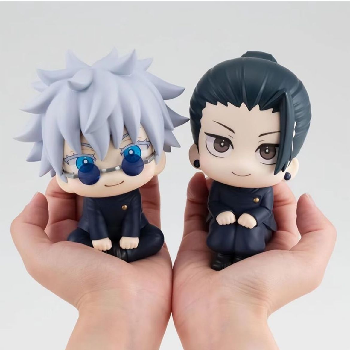 Set de 2 figuras chibi Gojo y Geto
