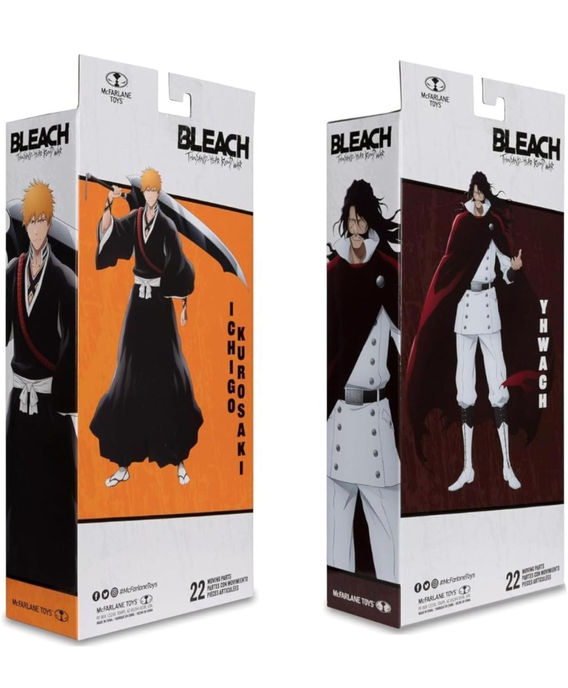 Set de 2 figuras: Ichigo y Yhwach