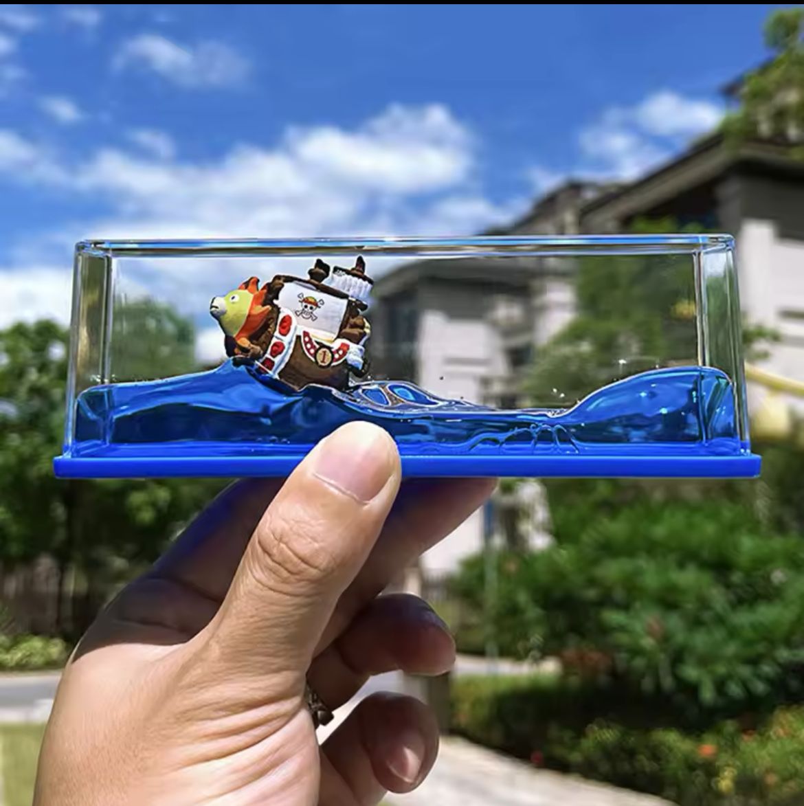 Modelo del barco Sunny y Going Merry