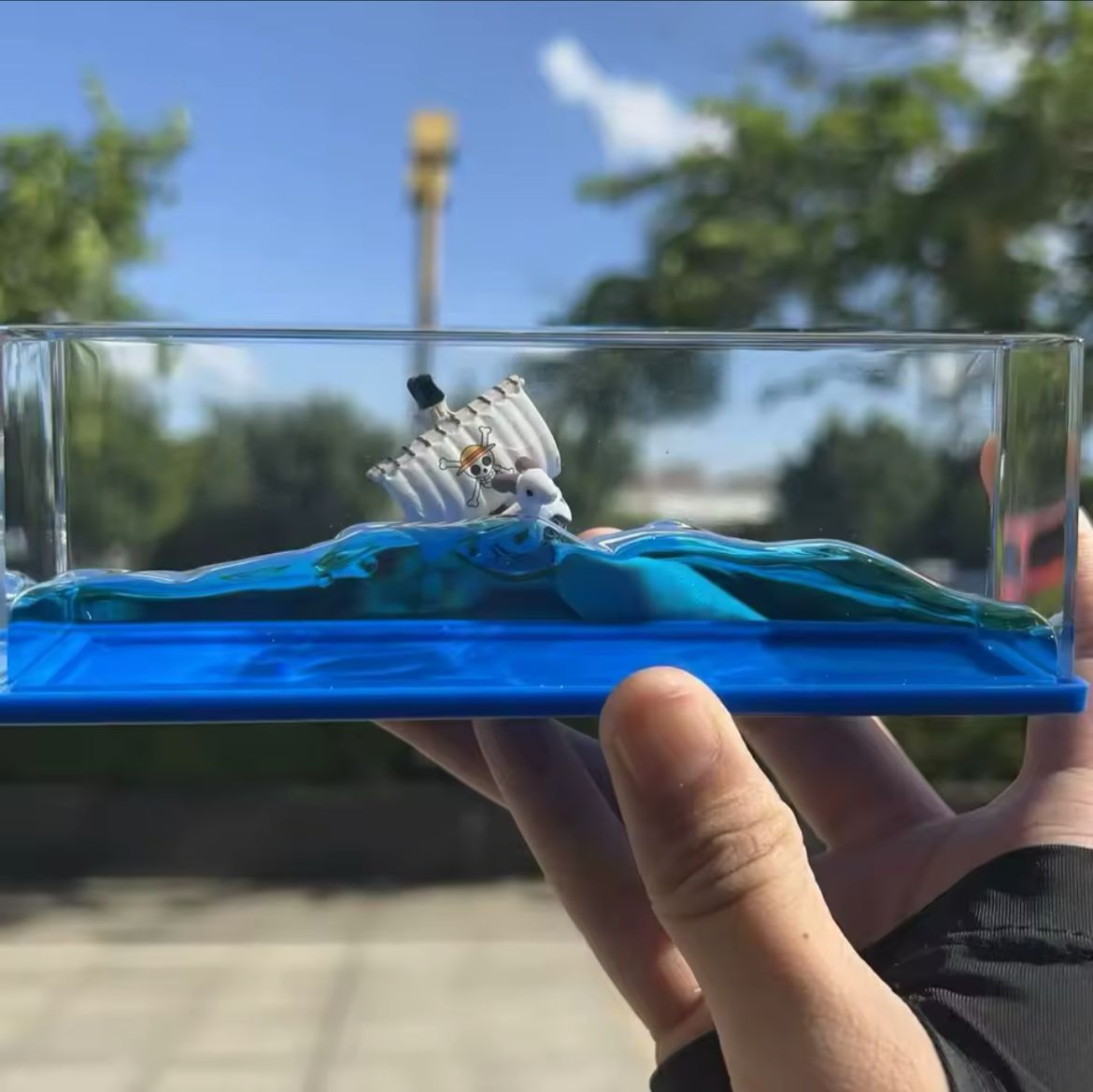 Modelo del barco Sunny y Going Merry