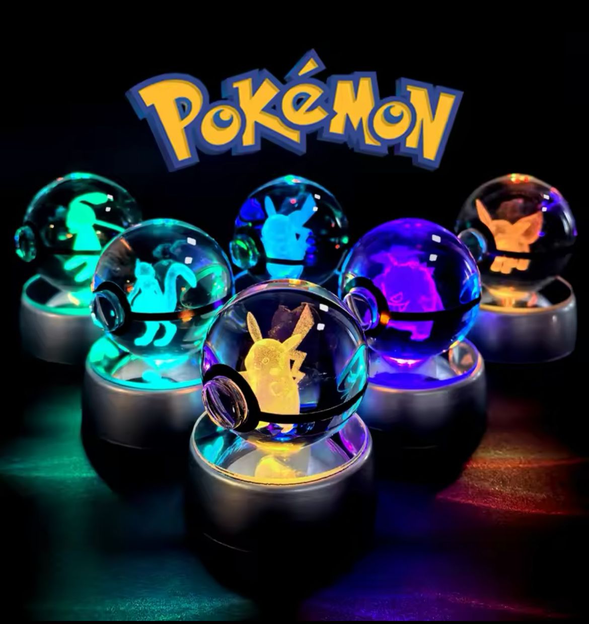Bola de cristal Pokémon 3D