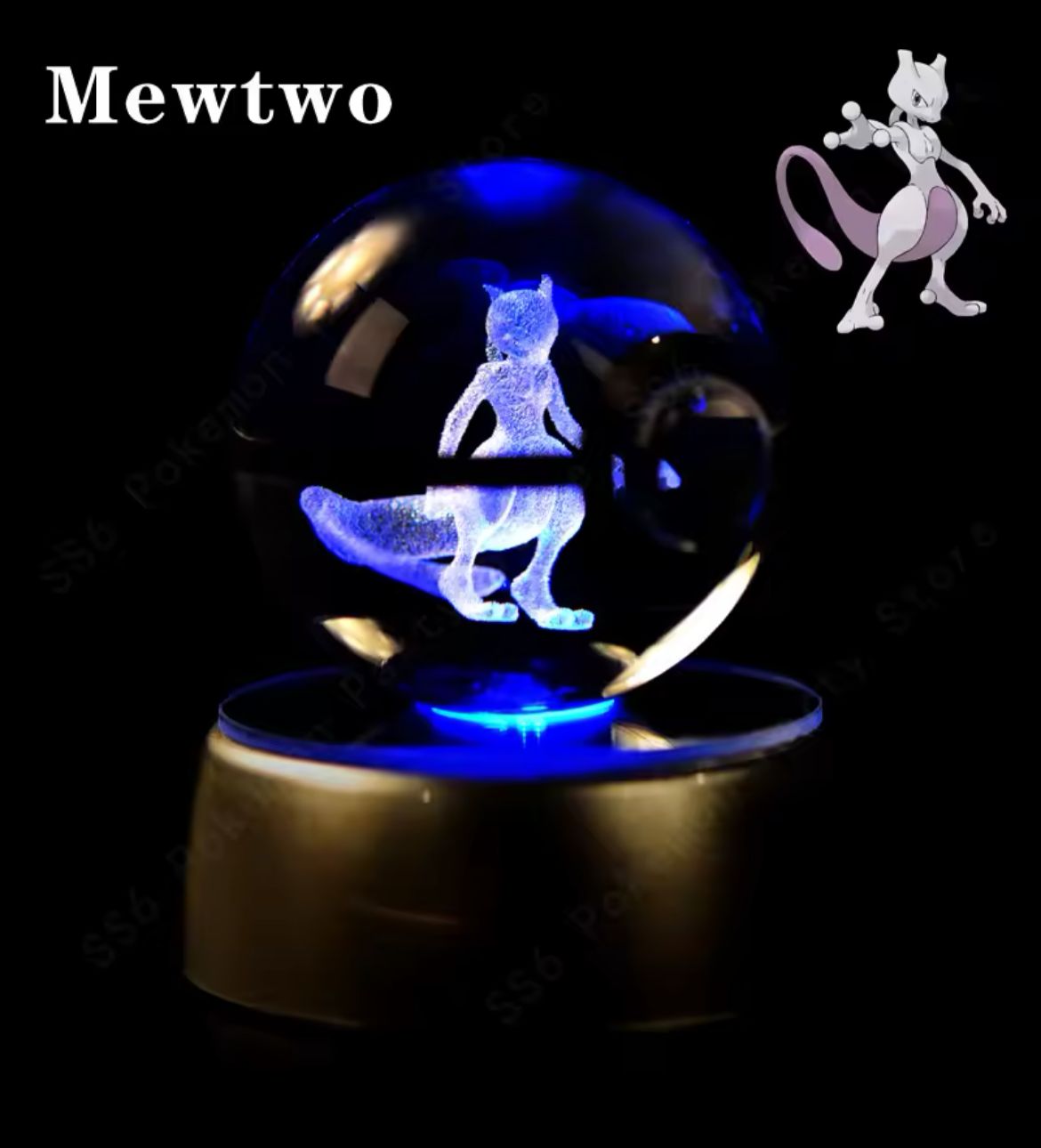 Bola de cristal Pokémon 3D