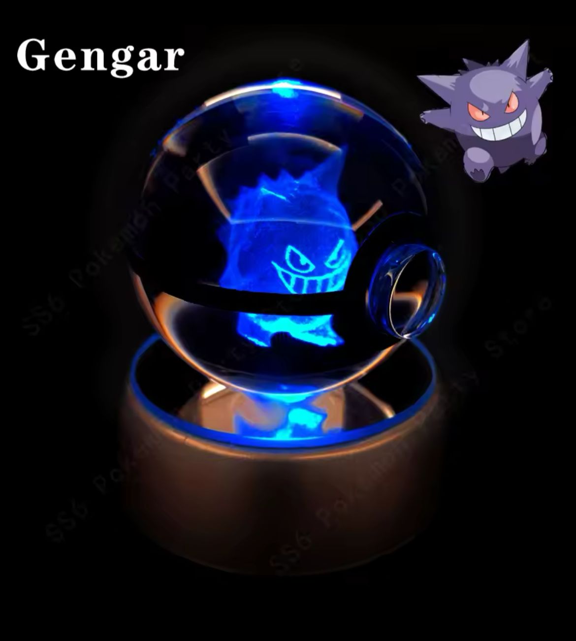 Bola de cristal Pokémon 3D
