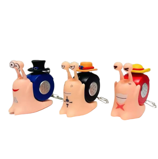 Set de 3 caracoles de One Piece