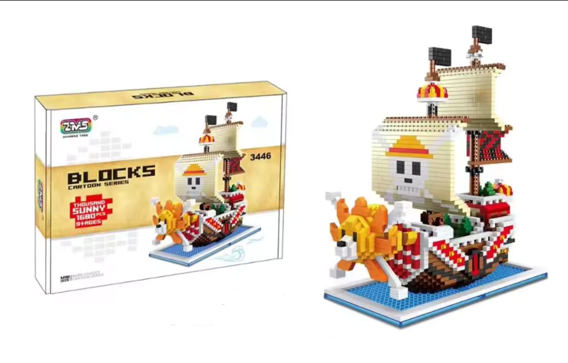 Barcos armables estilo LEGO