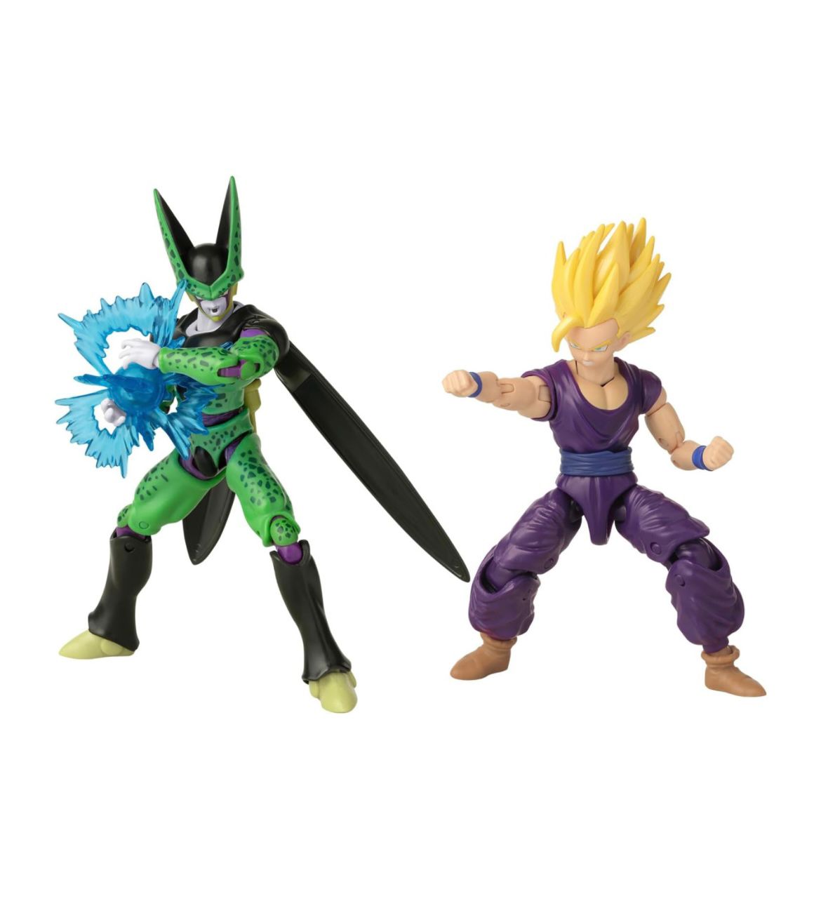 Set de 2 figuras de acción: Gohan vs Cell