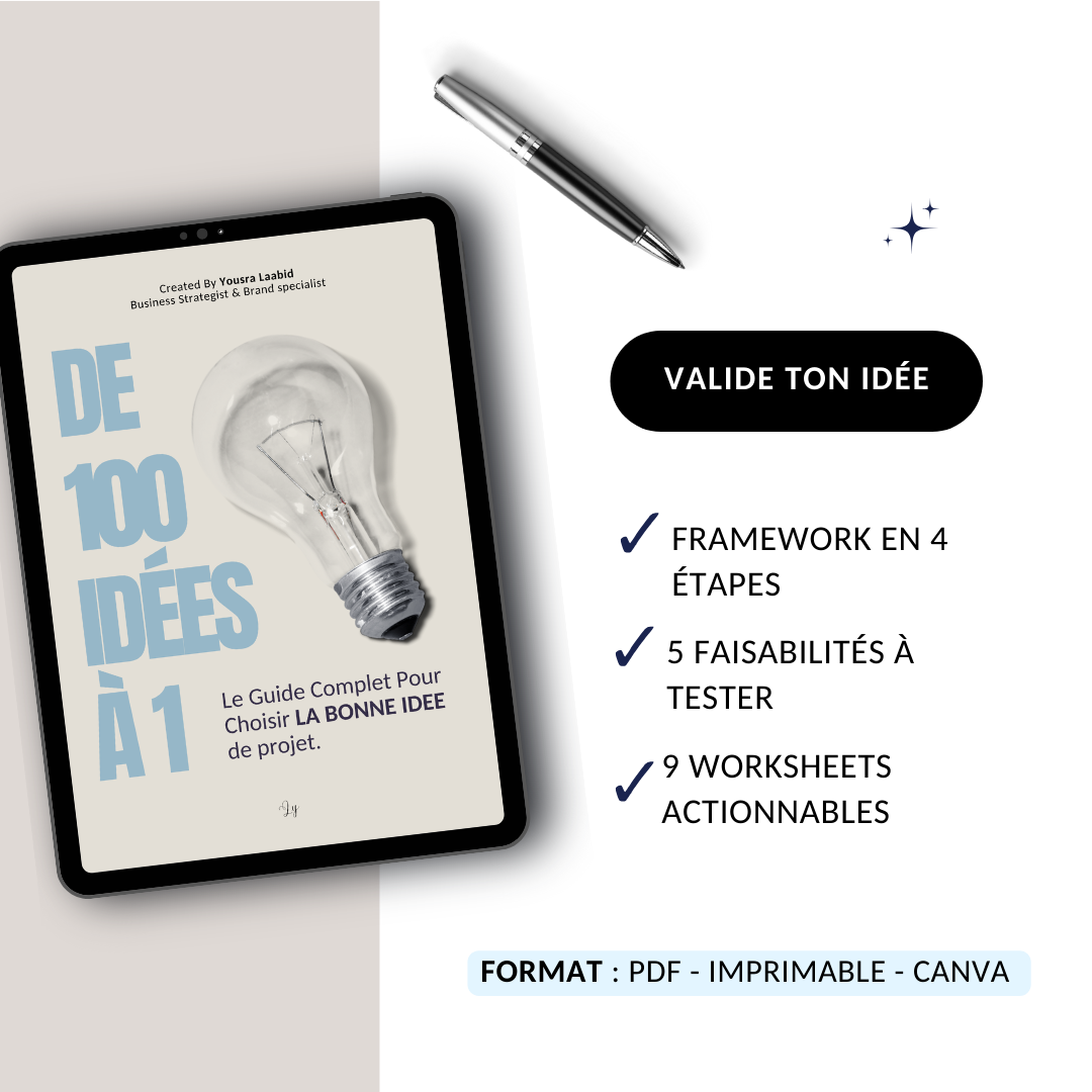 De 100 idées à LA BONNE 