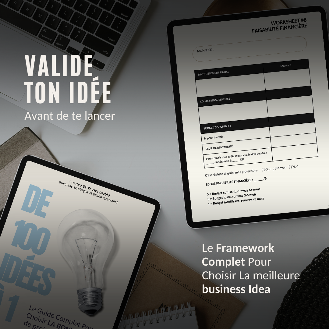 De 100 idées à LA BONNE 