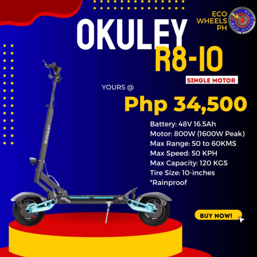 Okuley R8-10 Electric Scooter