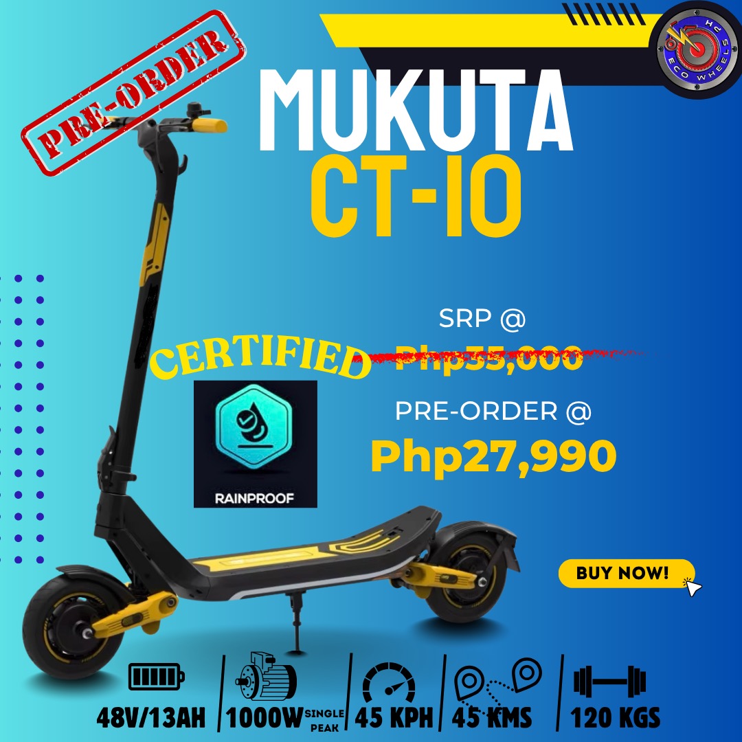 MUKUTA CT-10 Electric Scooter