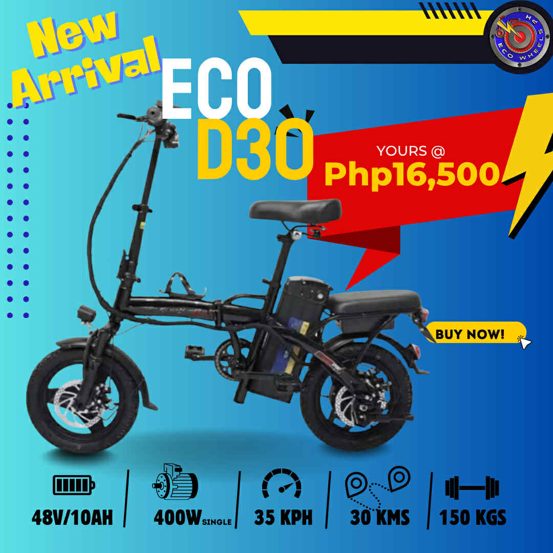 Eco D30 Foldable Electric Bike