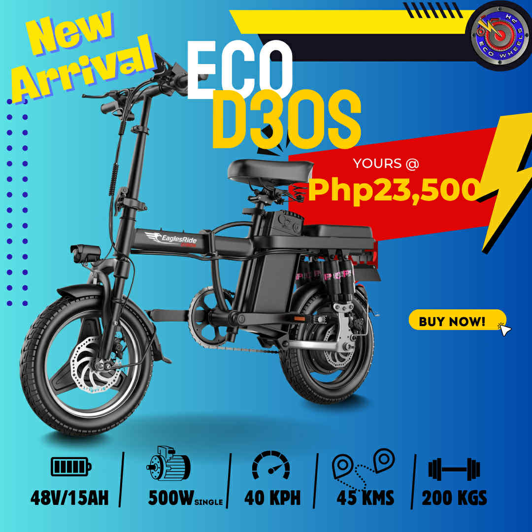 ECO D30S Foldable Electric Bike