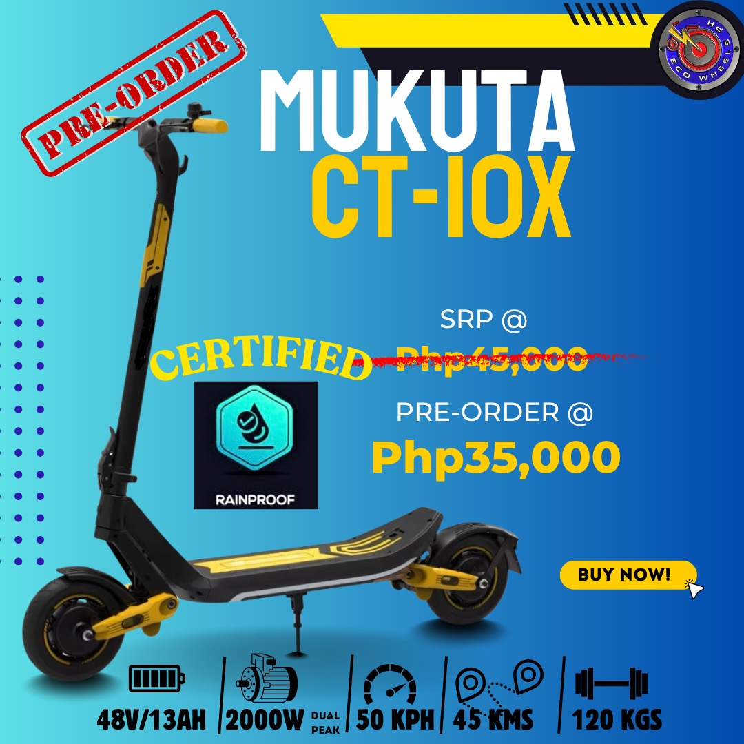Mukuta CT-10X Electric Scooter