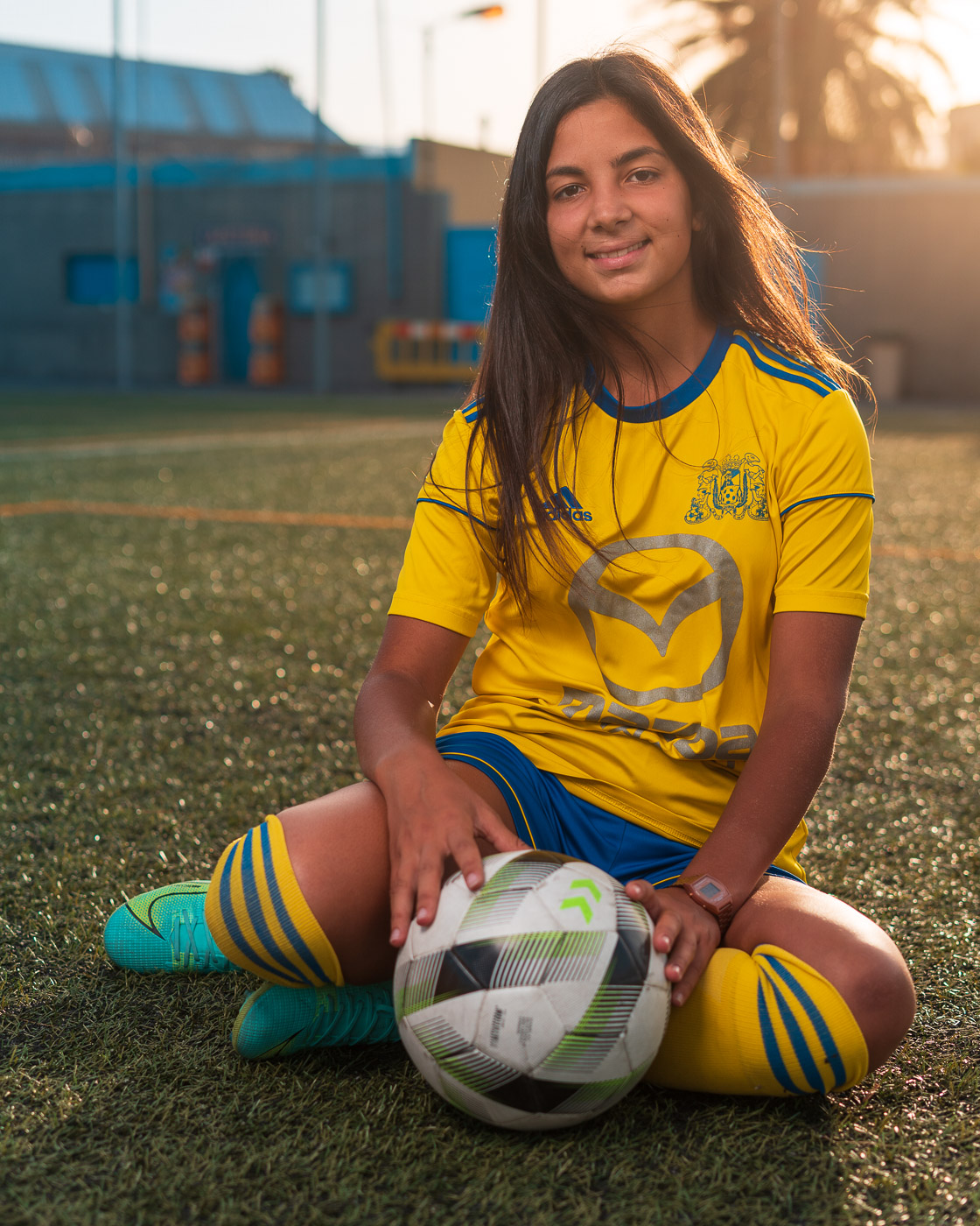 Sesión deportiva en cancha