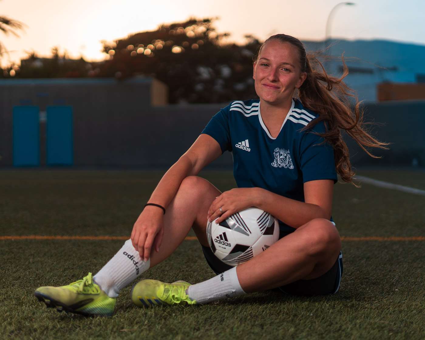 Sesión deportiva en cancha