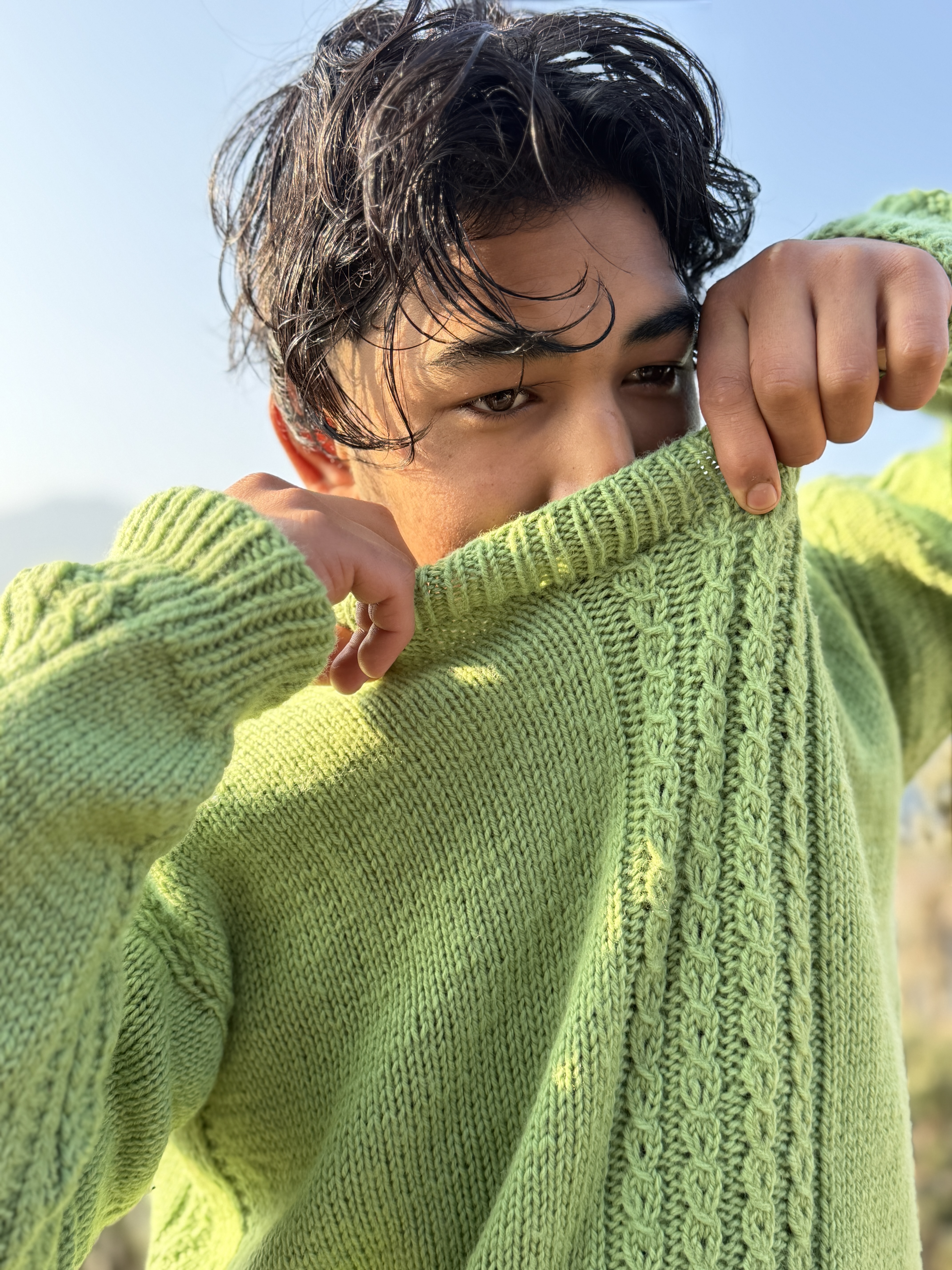 Pahadan's Handmade Sweater – Pure Merino Wool