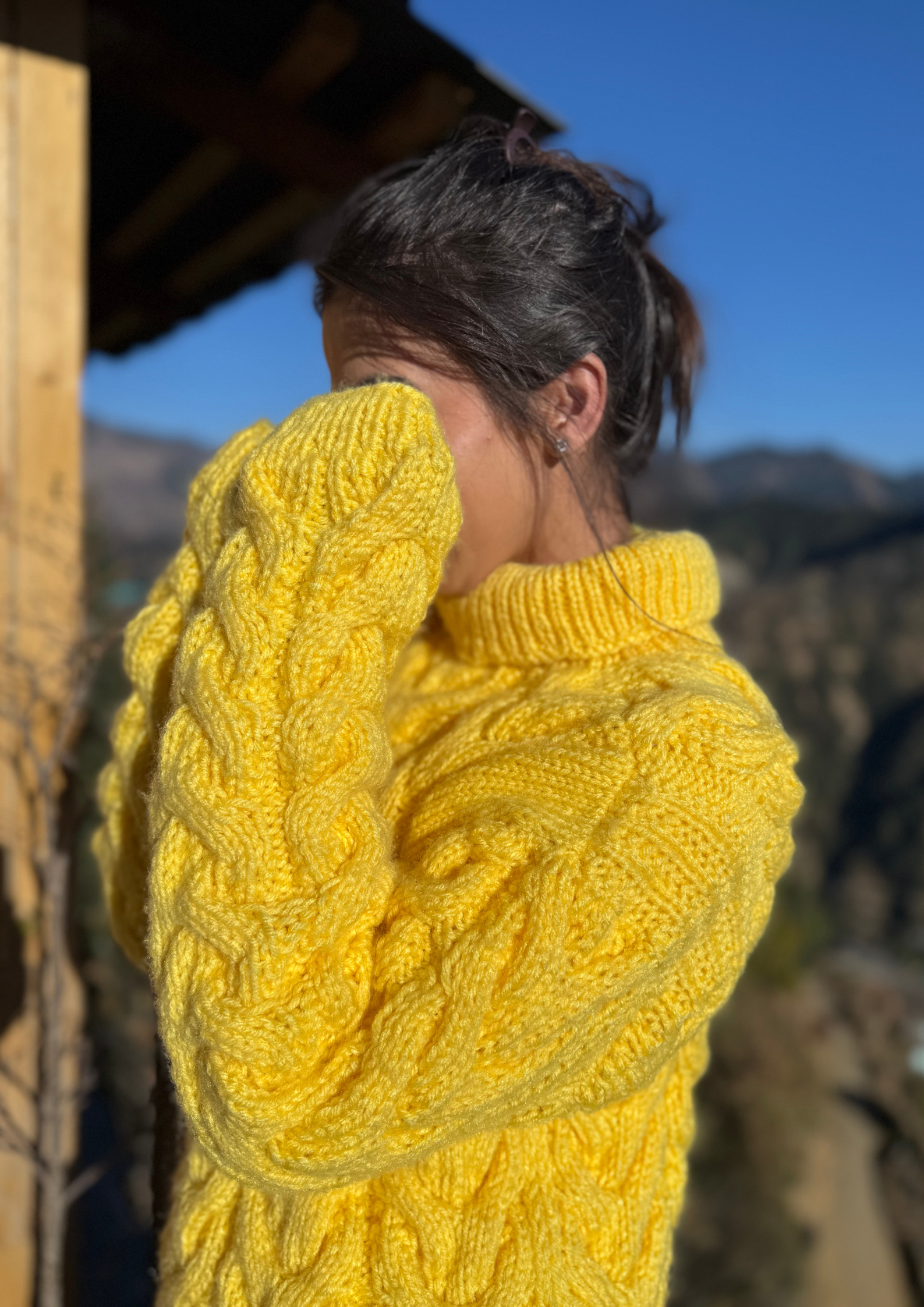 Pahadan’s Designer Handmade  Sweater 