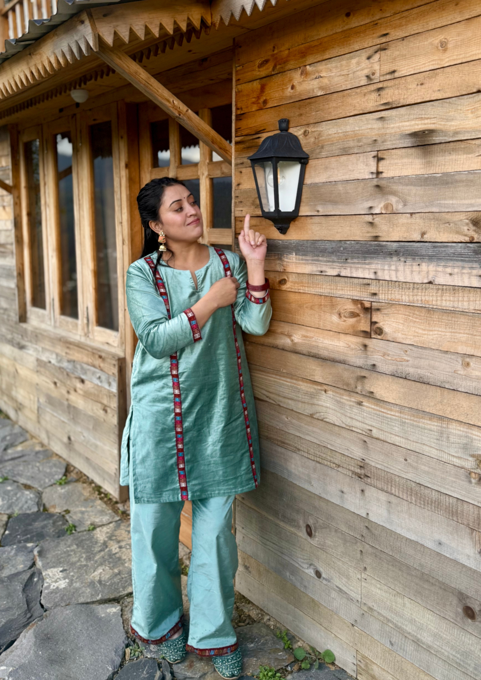 Pahadan's Hand Made Co-ord Set