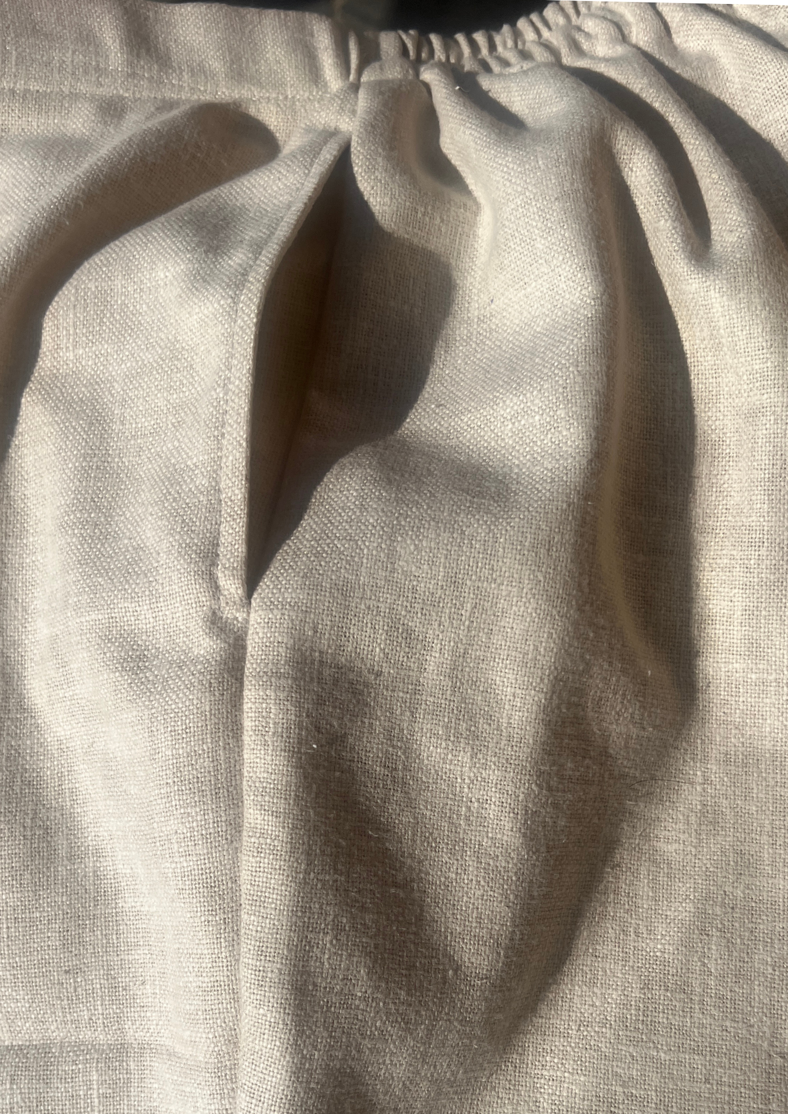 Cotton Straight-Fit Pants