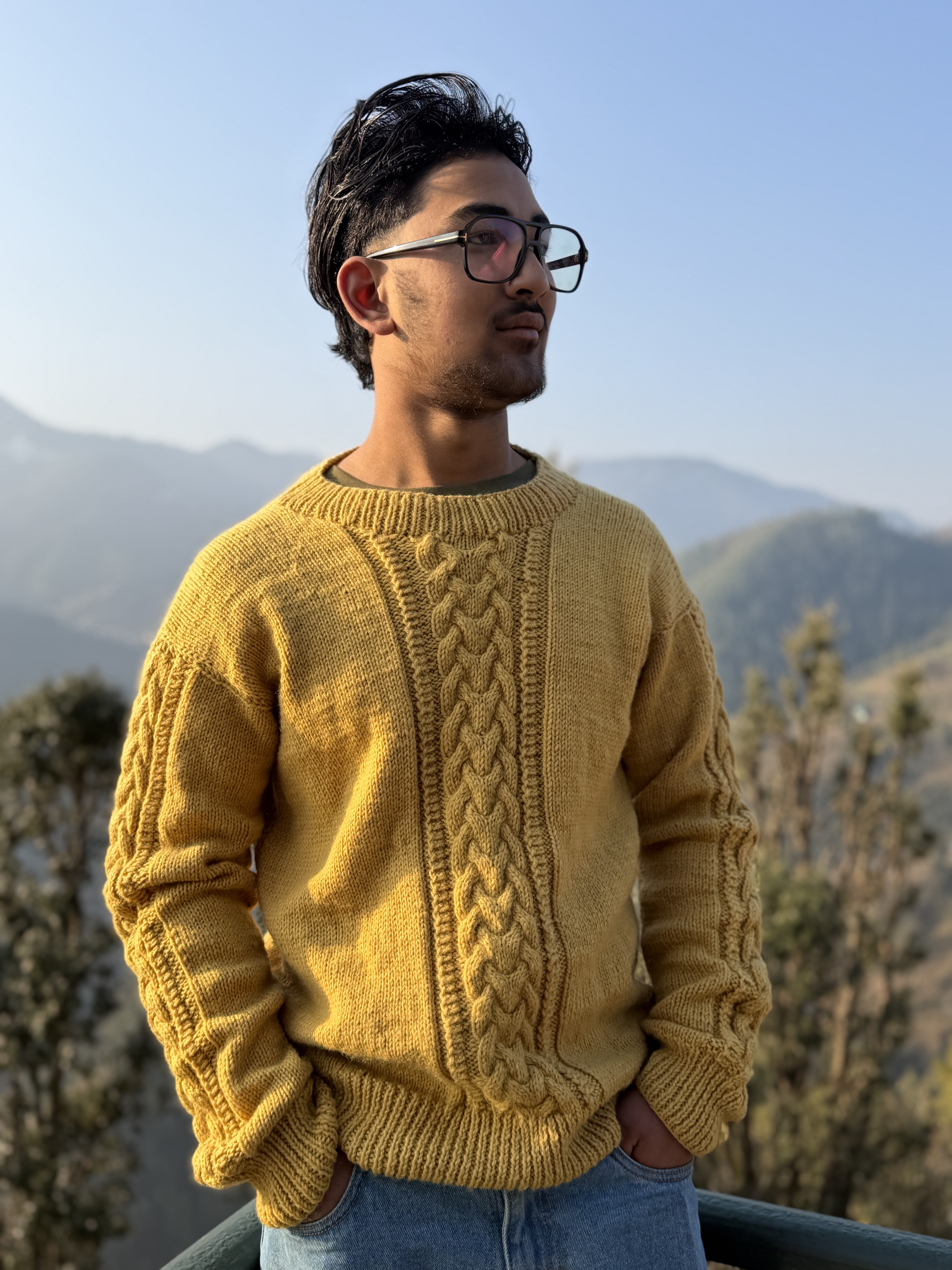 Pahadan's Handmade Sweater – Pure Merino Wool