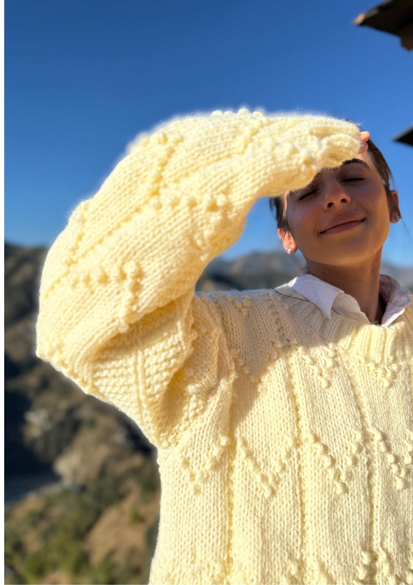 Pahadan’s Designer Handmade  Sweater 