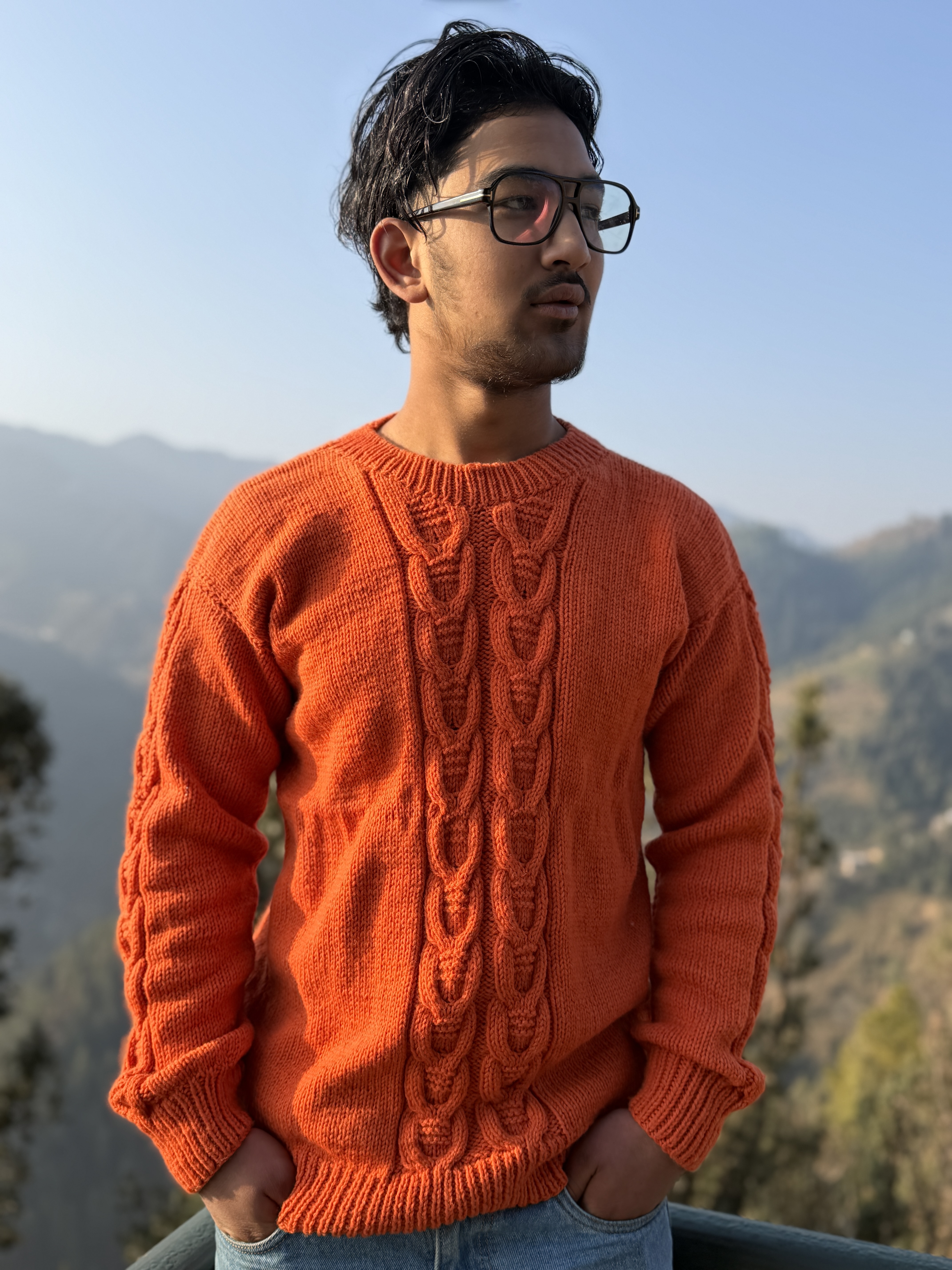 Pahadan's Handmade Sweater – Pure Merino Wool