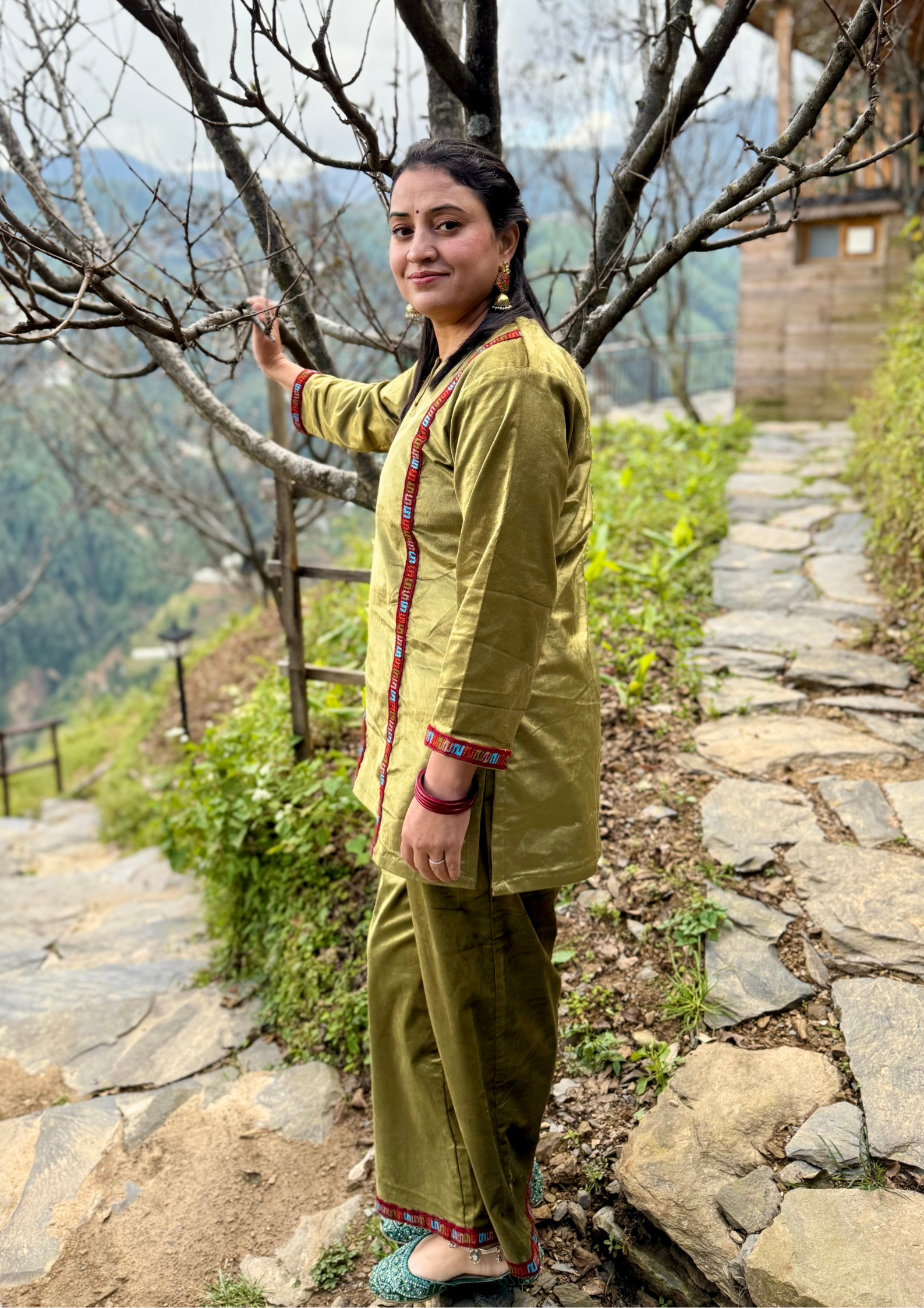 Pahadan's Hand Made Co-ord Set