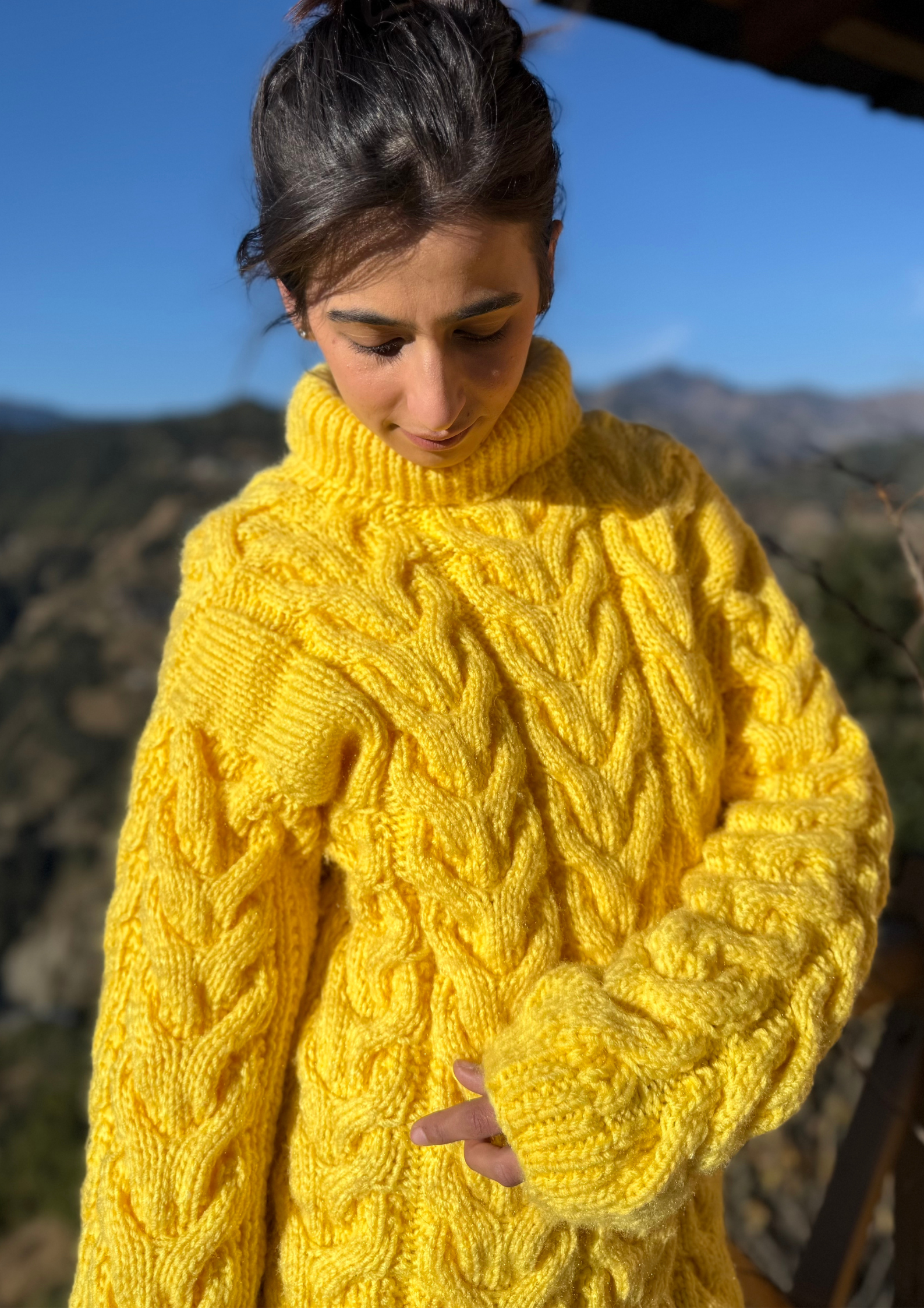 Pahadan’s Designer Handmade  Sweater 
