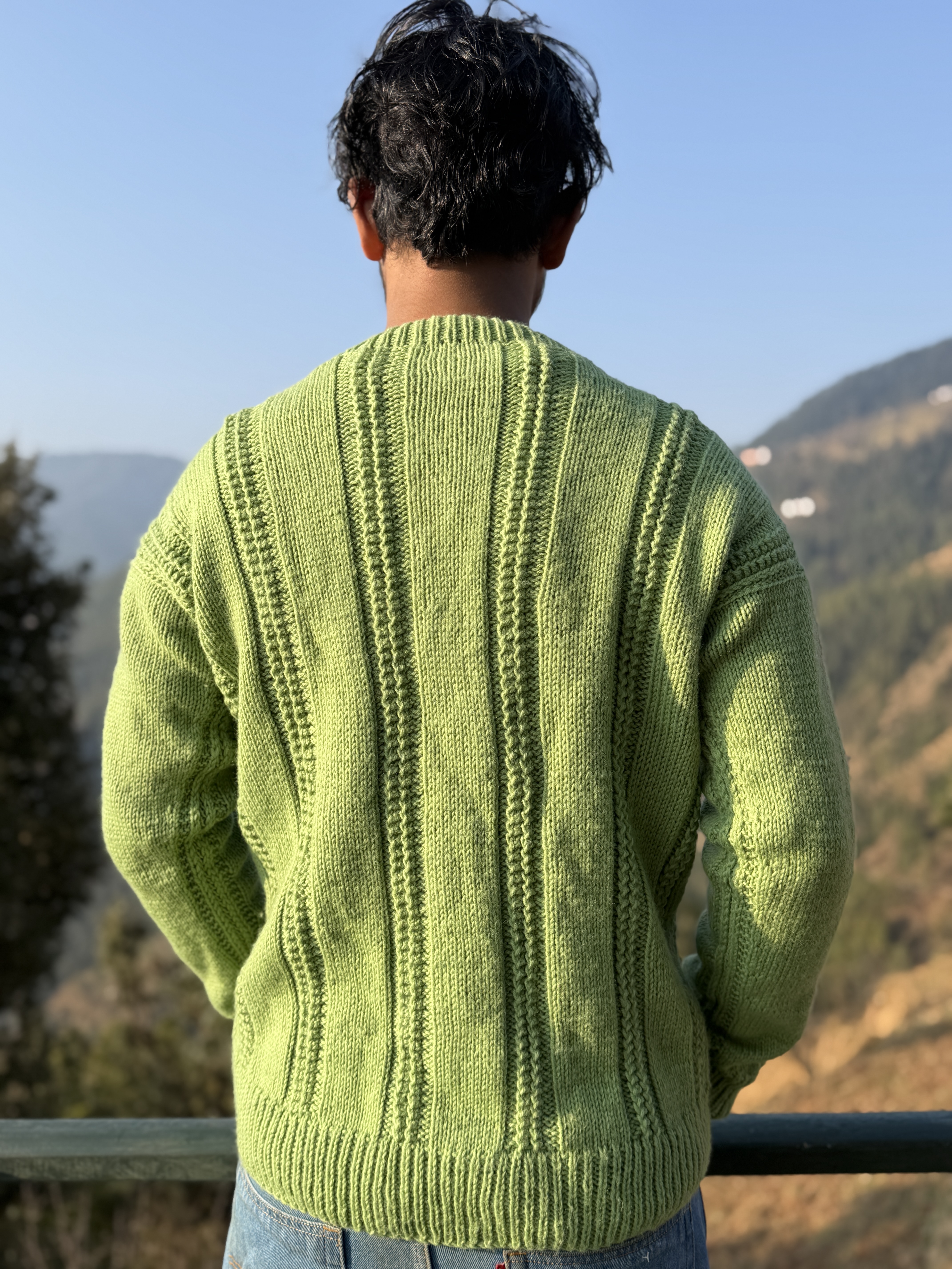 Pahadan's Handmade Sweater – Pure Merino Wool