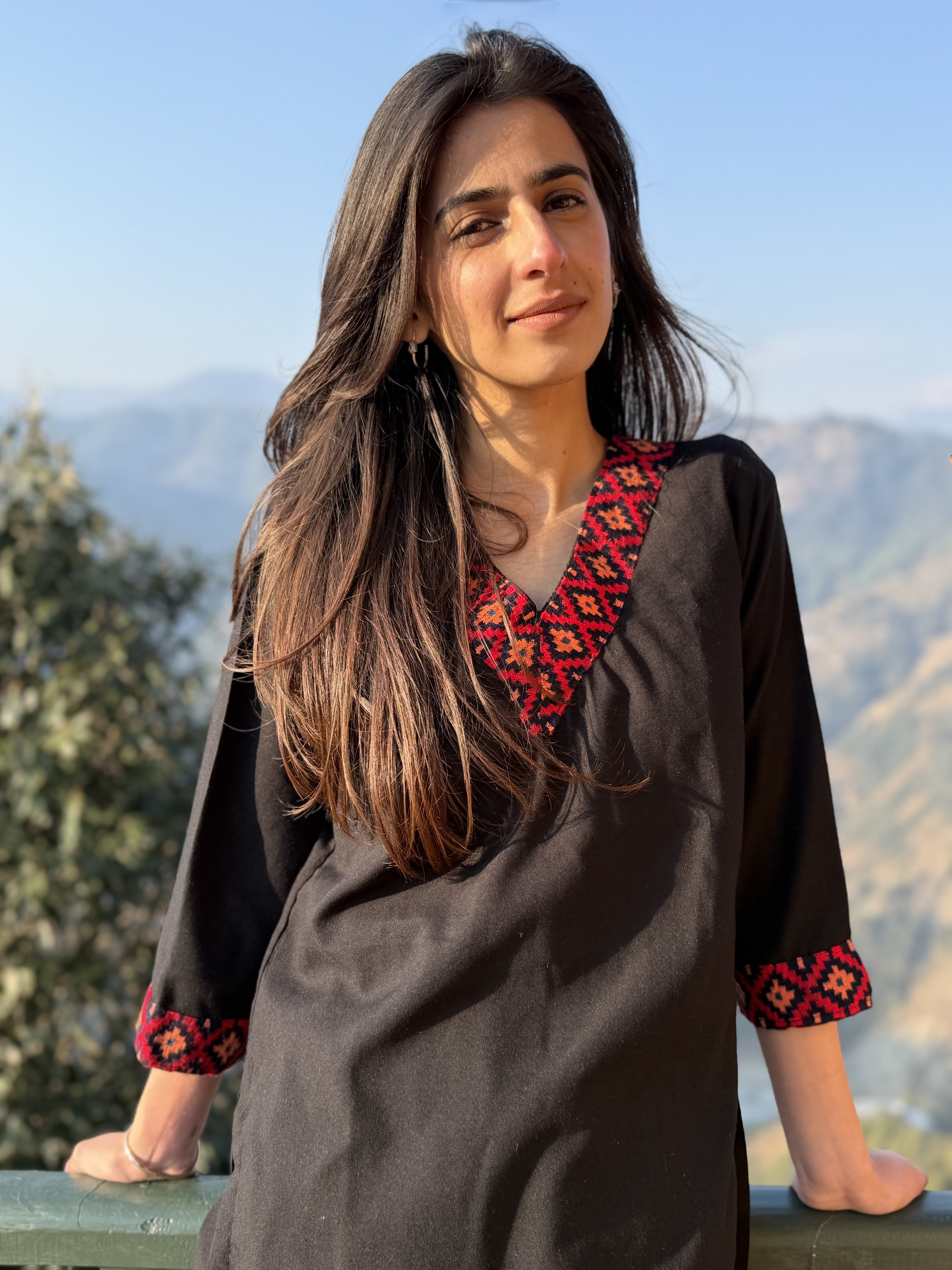 Farshi Salwar Set – Black