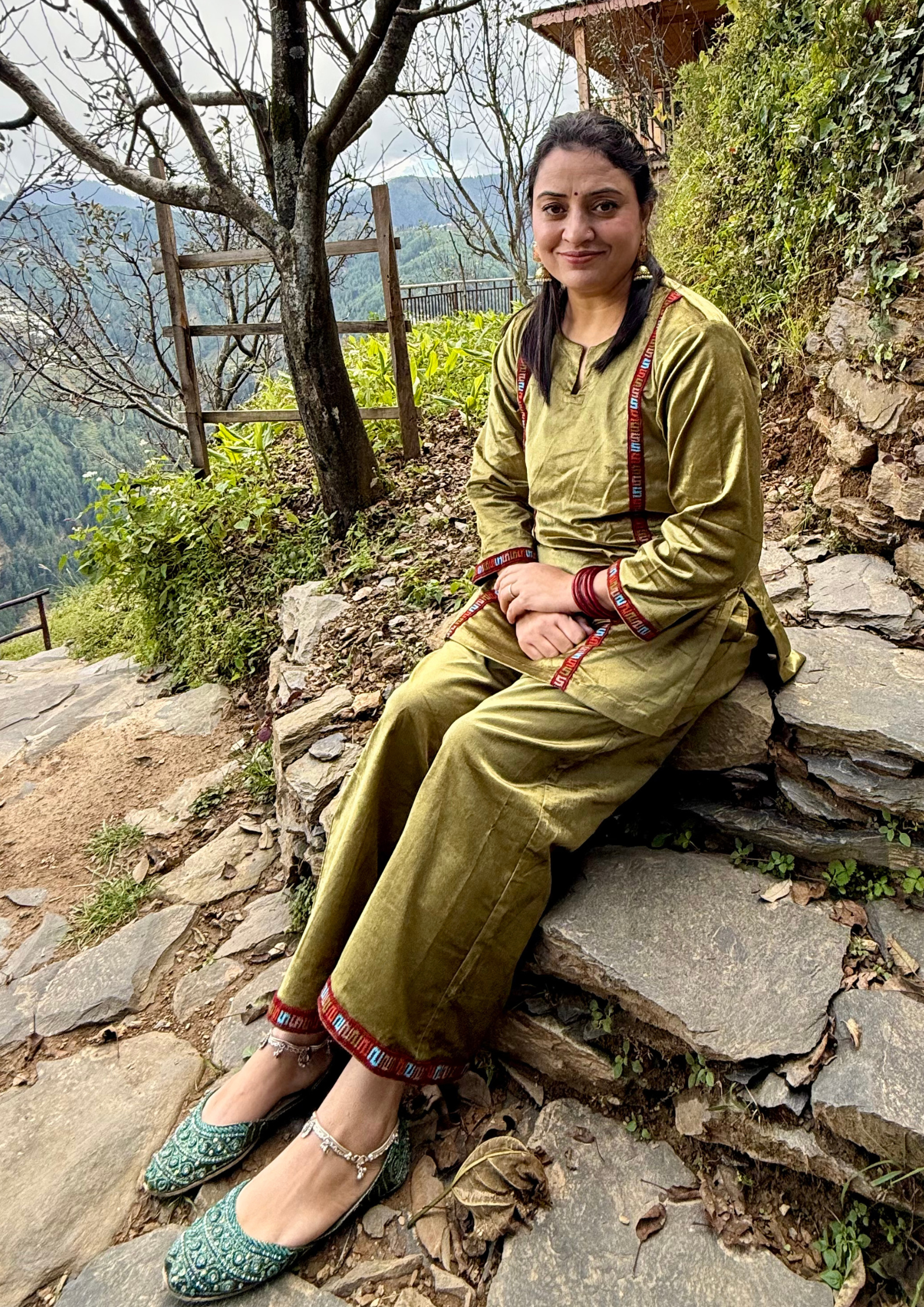 Pahadan's Hand Made Co-ord Set