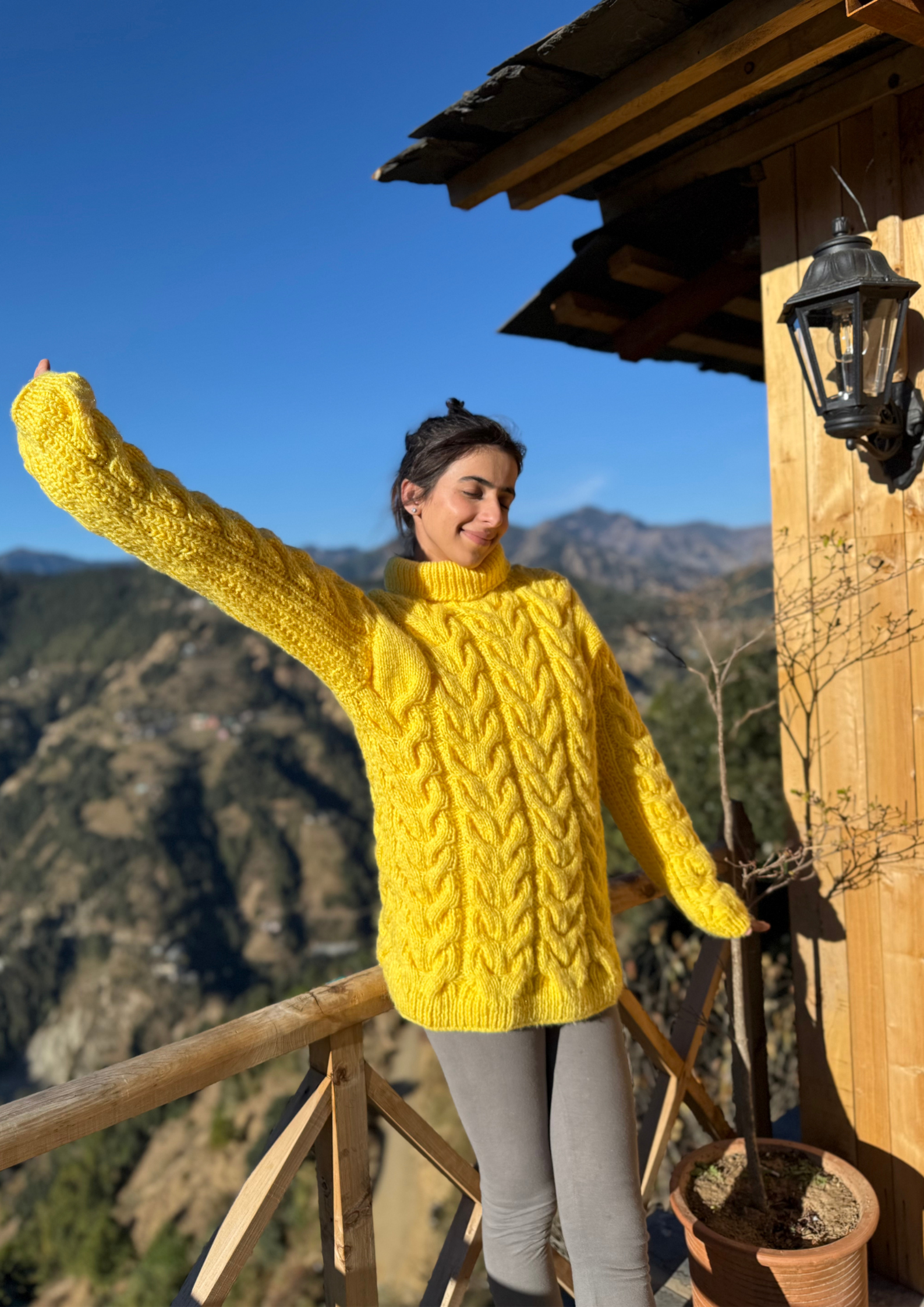 Pahadan’s Designer Handmade  Sweater 