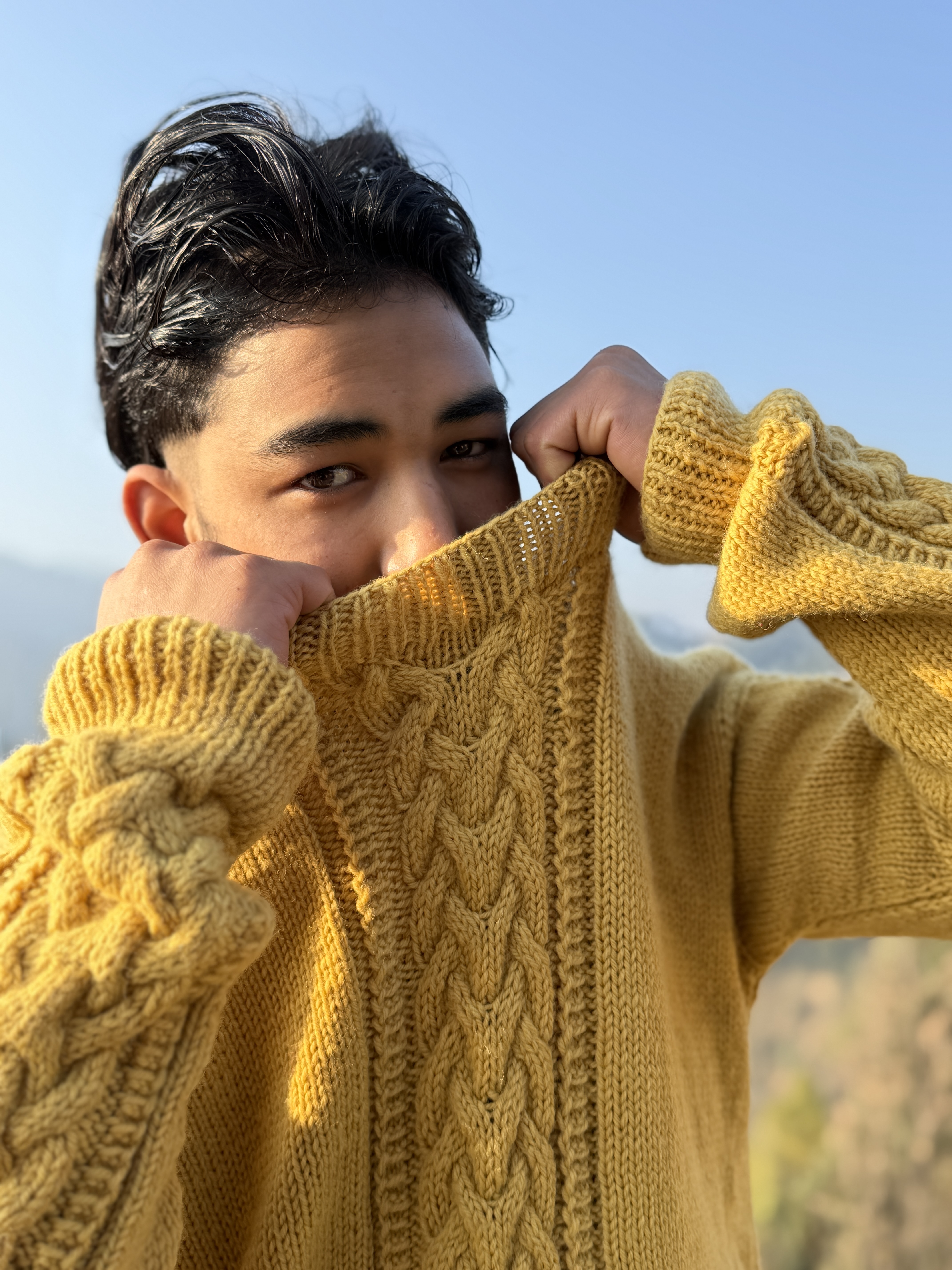 Pahadan's Handmade Sweater – Pure Merino Wool
