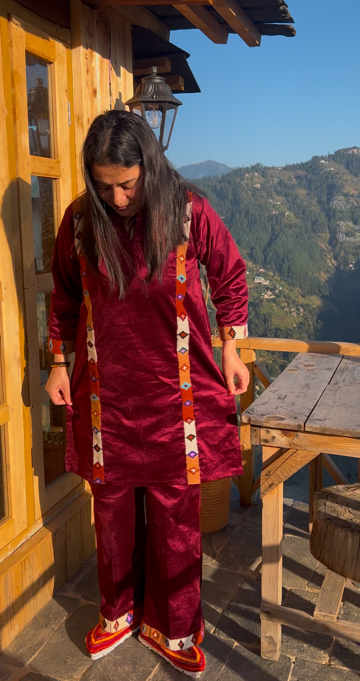 Pahadan's Hand Made Co-ord Set