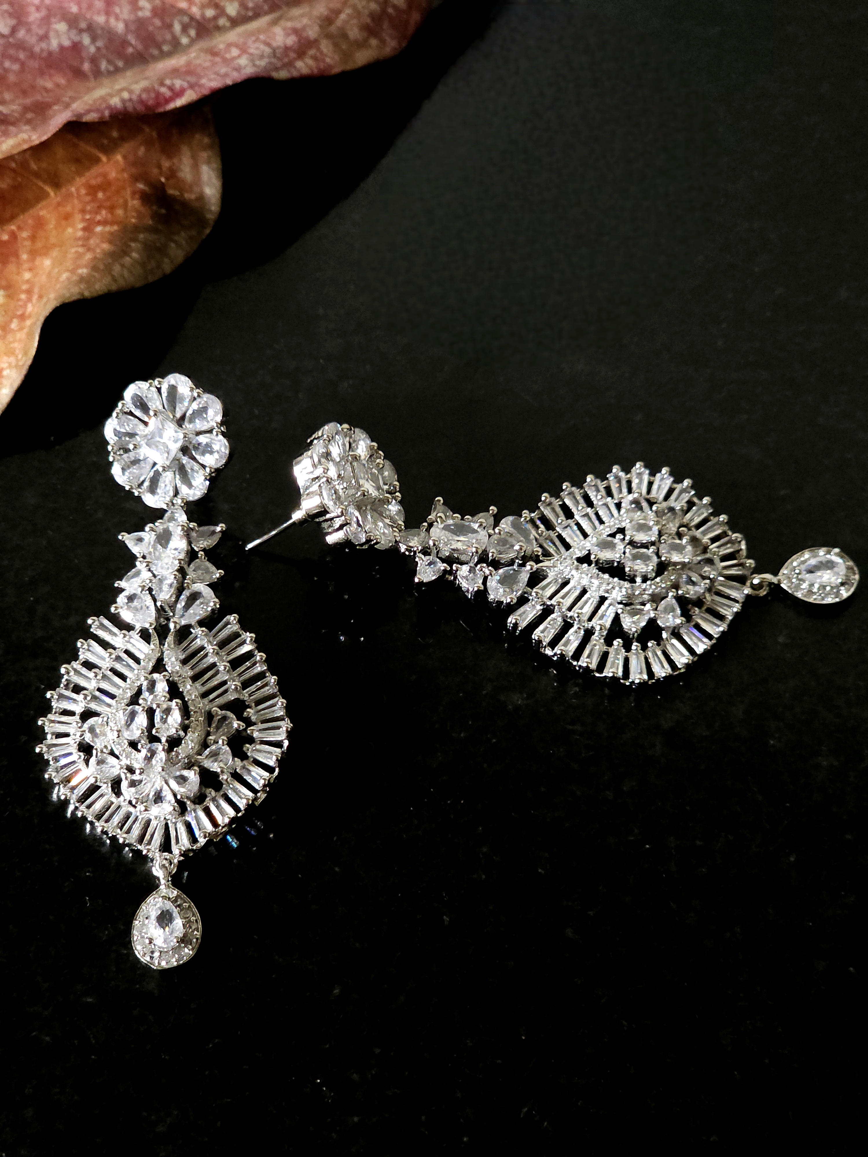 Frosty Florals Earrings