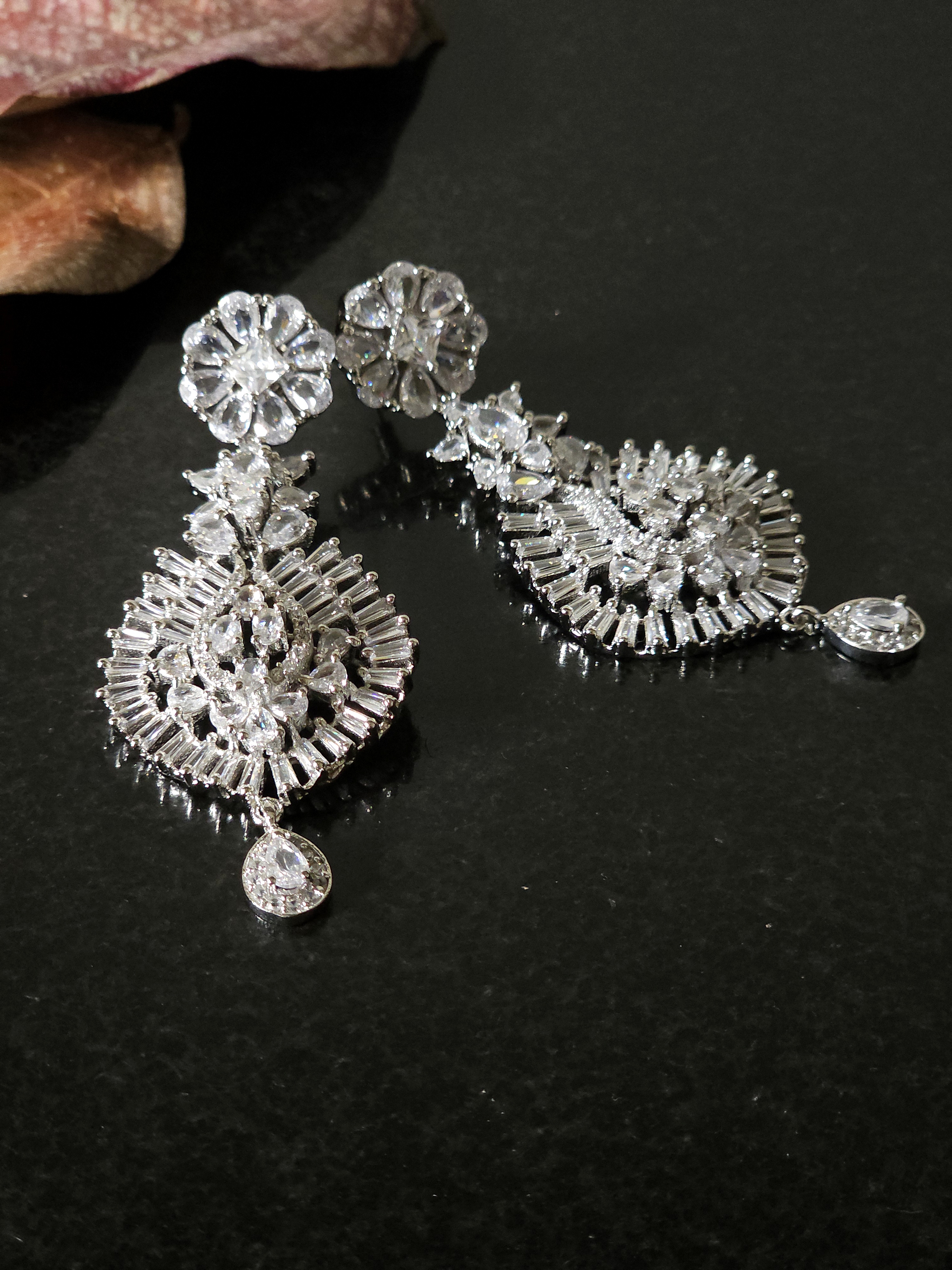Frosty Florals Earrings
