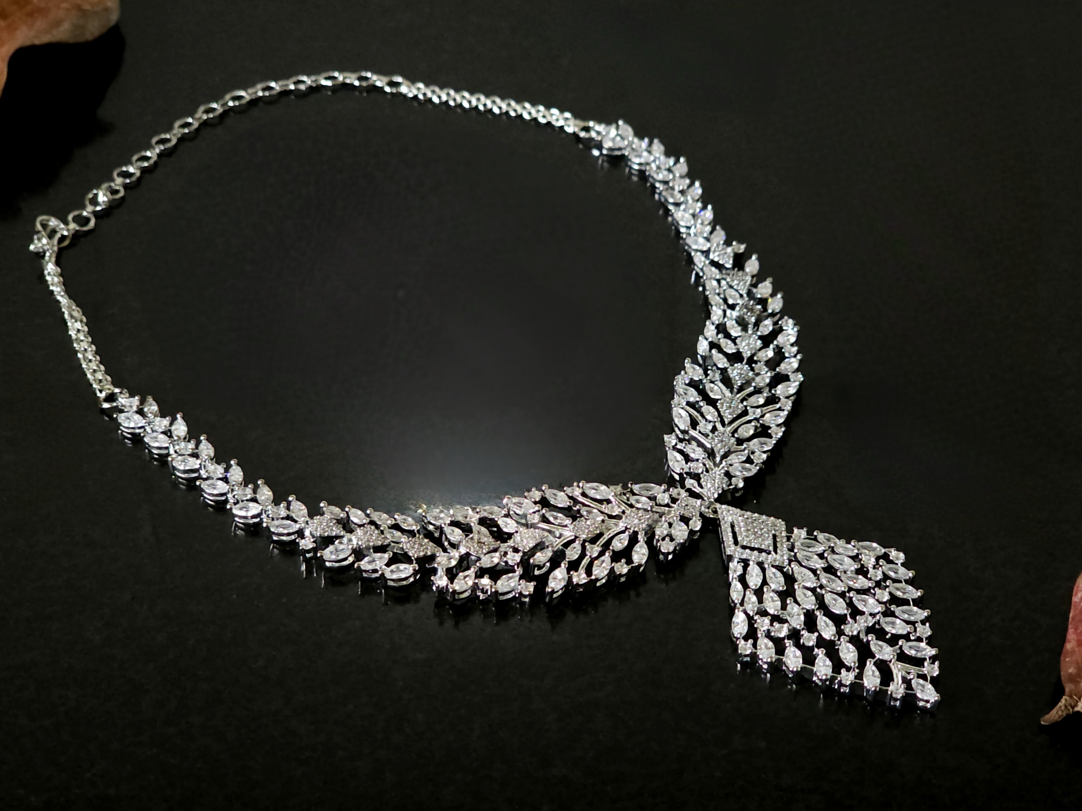 Glacial Mosaic Necklace Set