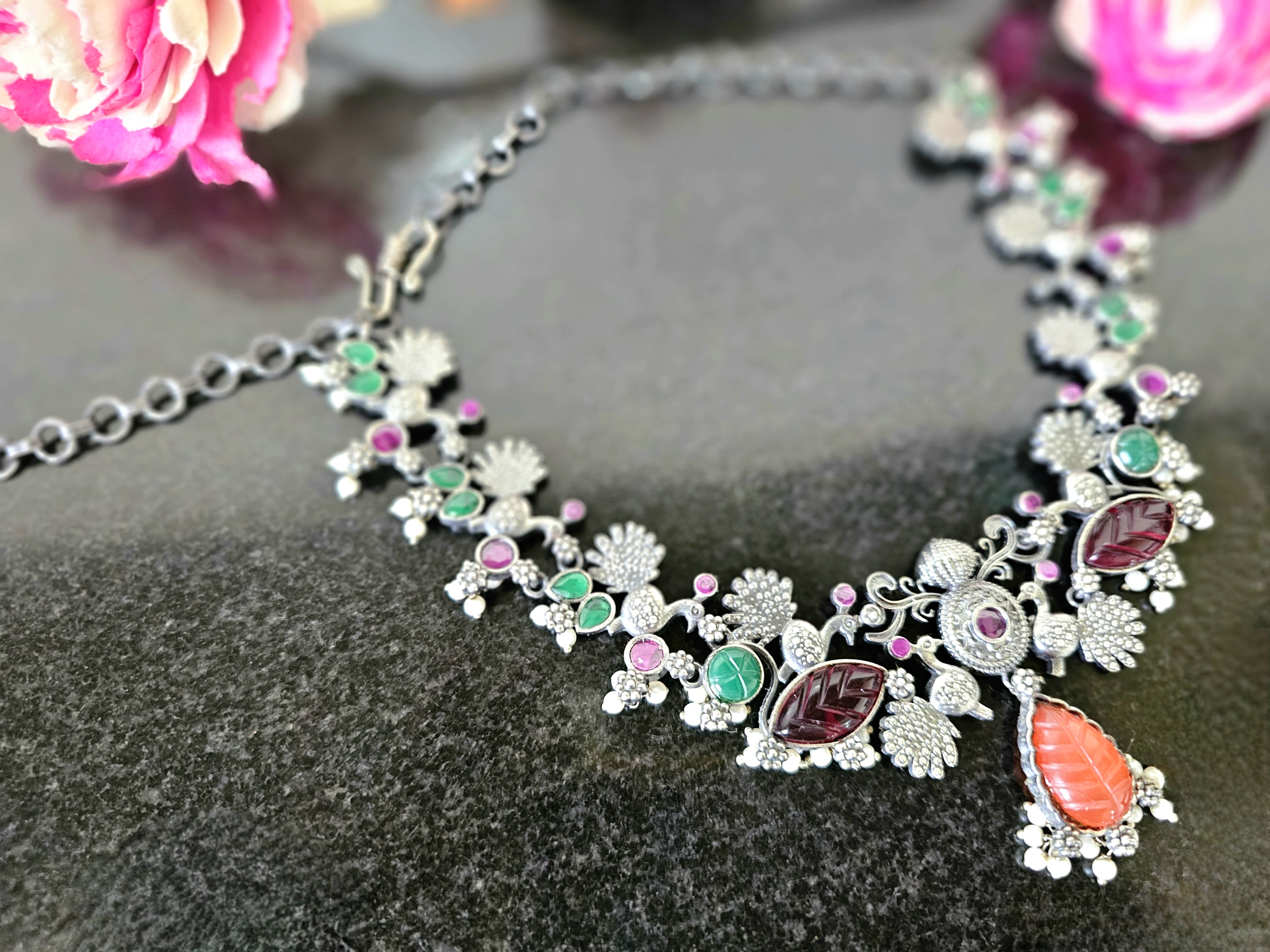 Blooming Birdsong Necklace Set