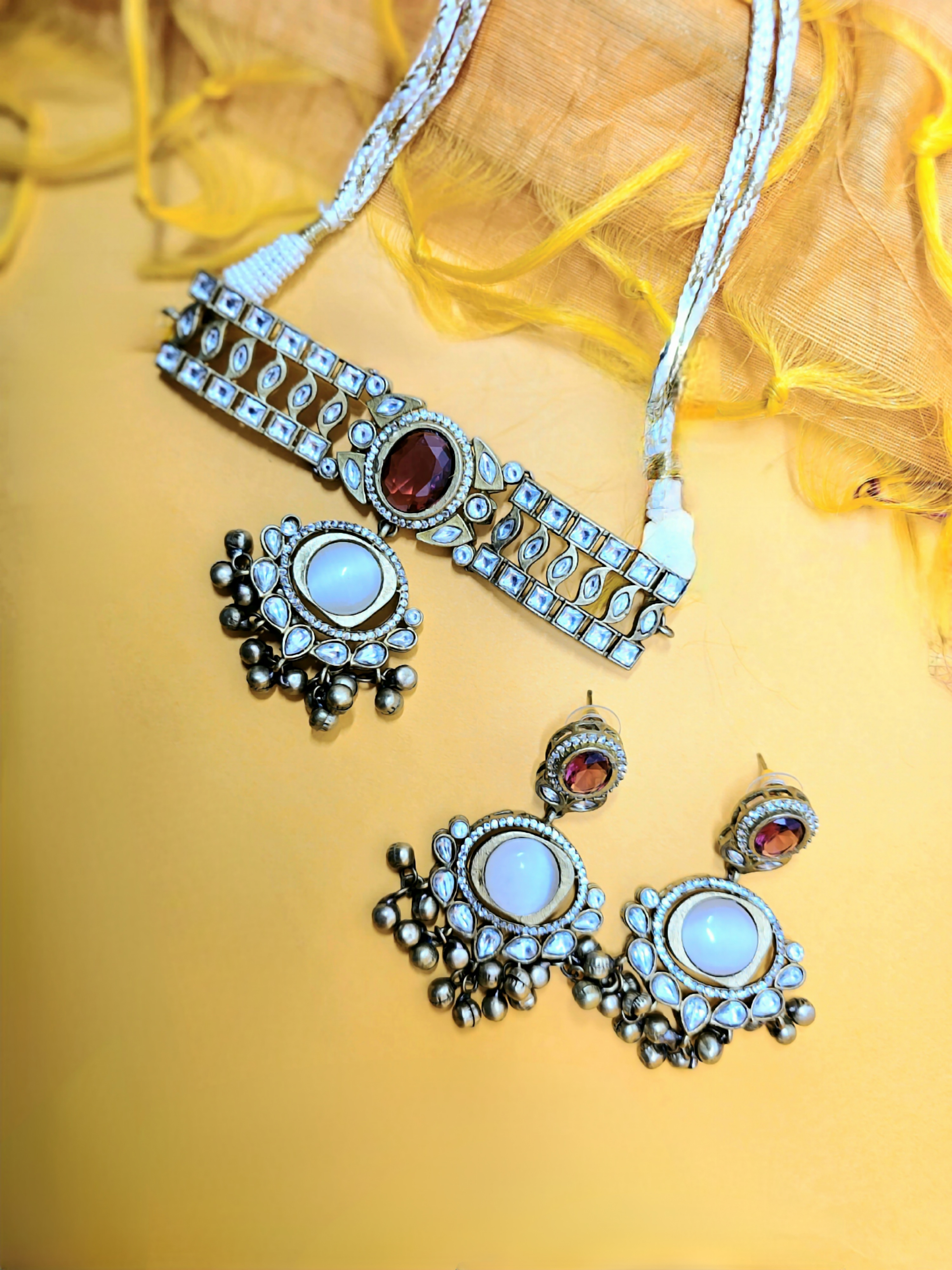 Melody of Gemstones Necklace Set