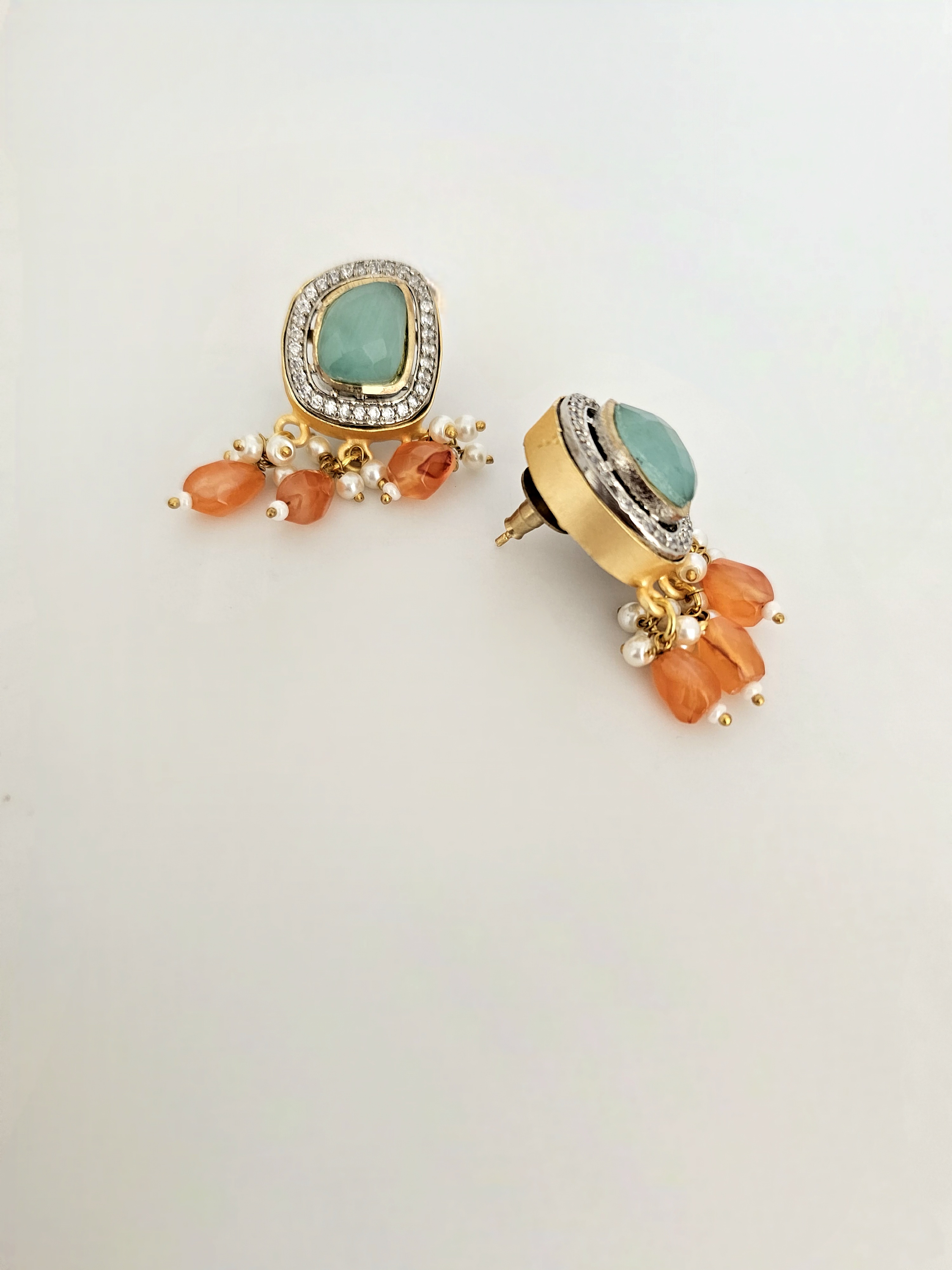 Orange Oasis Necklace Set