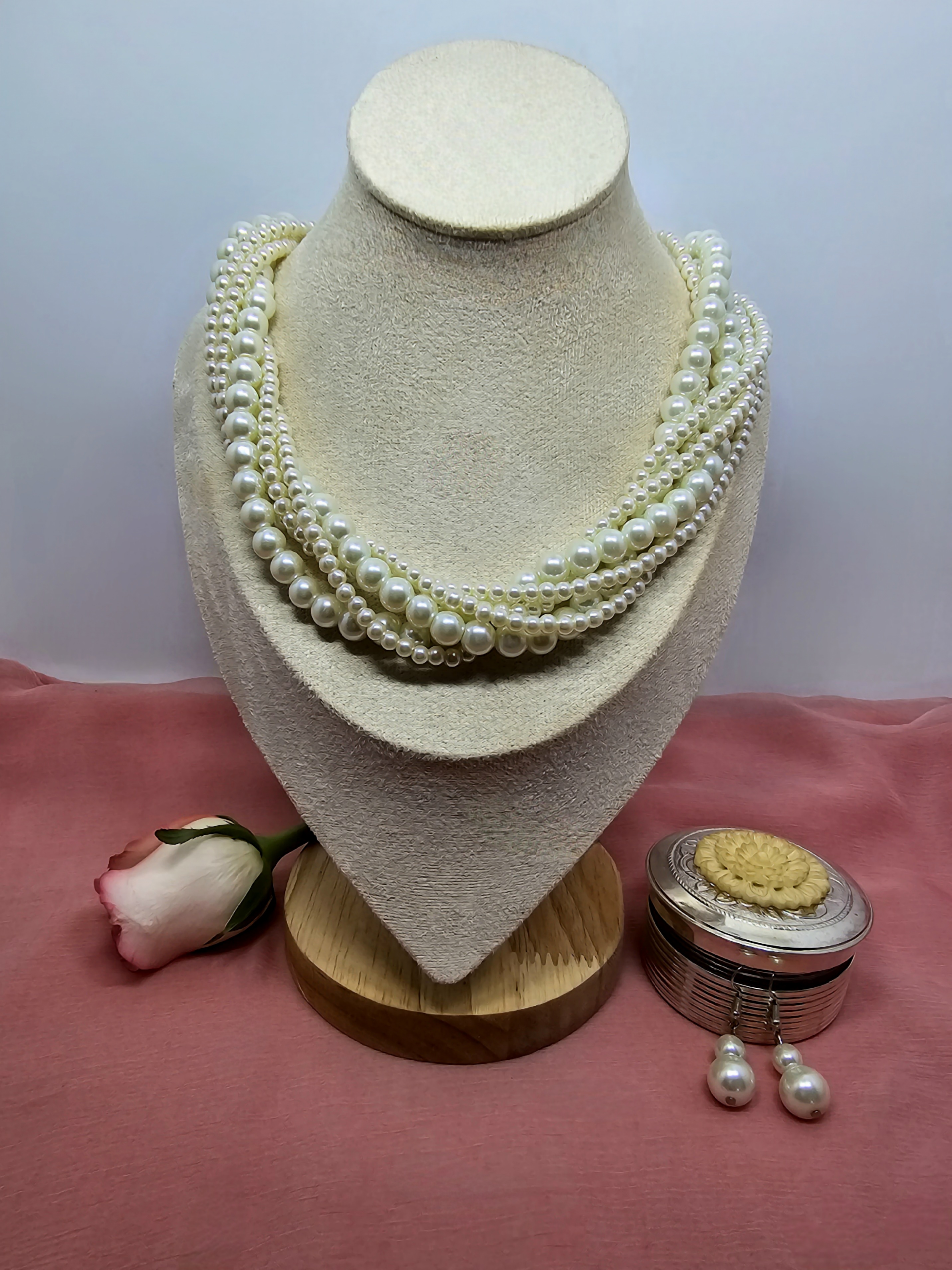 Twisted Treasure Necklace Set