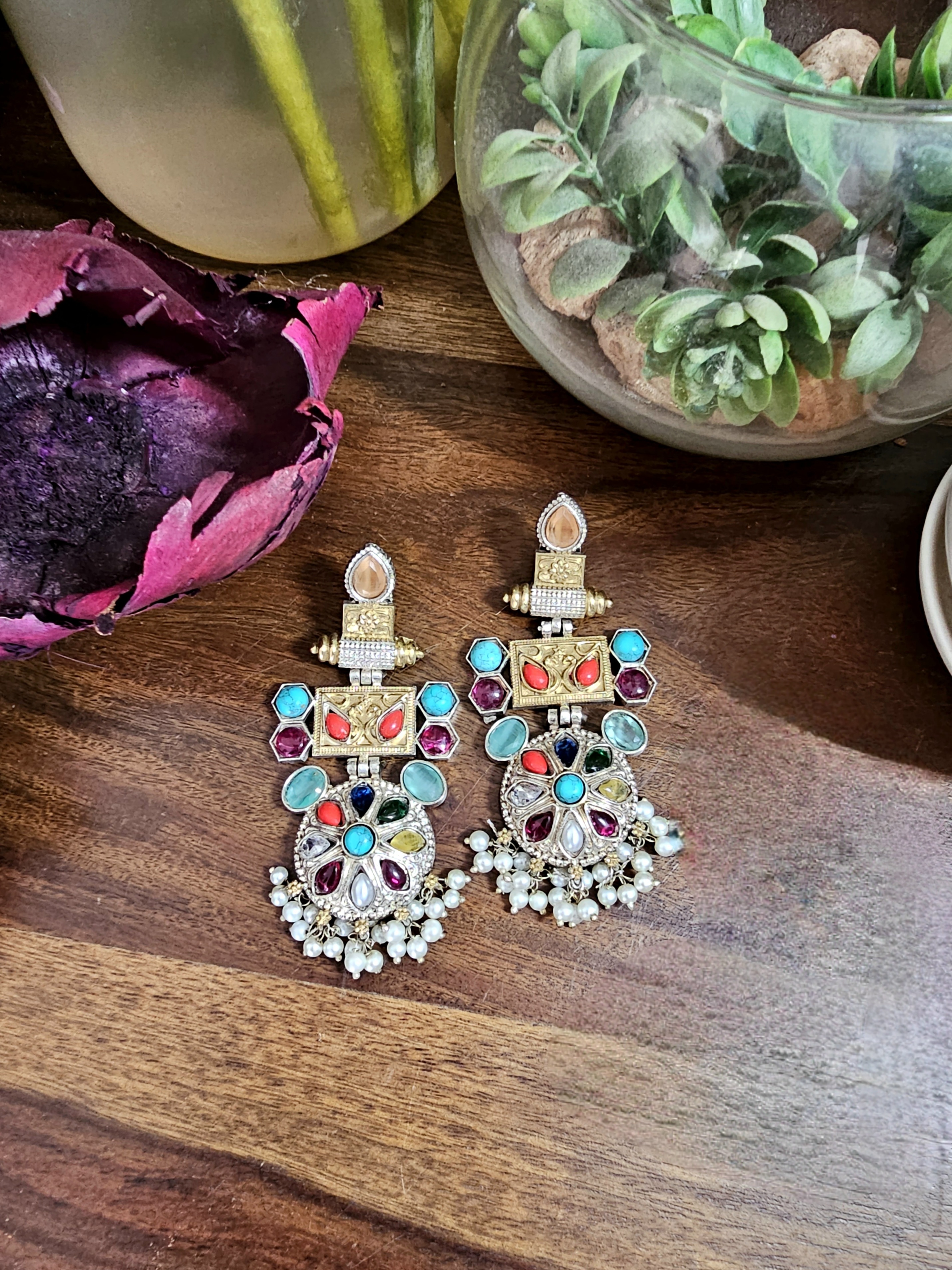 Frozen in Time Earrings
