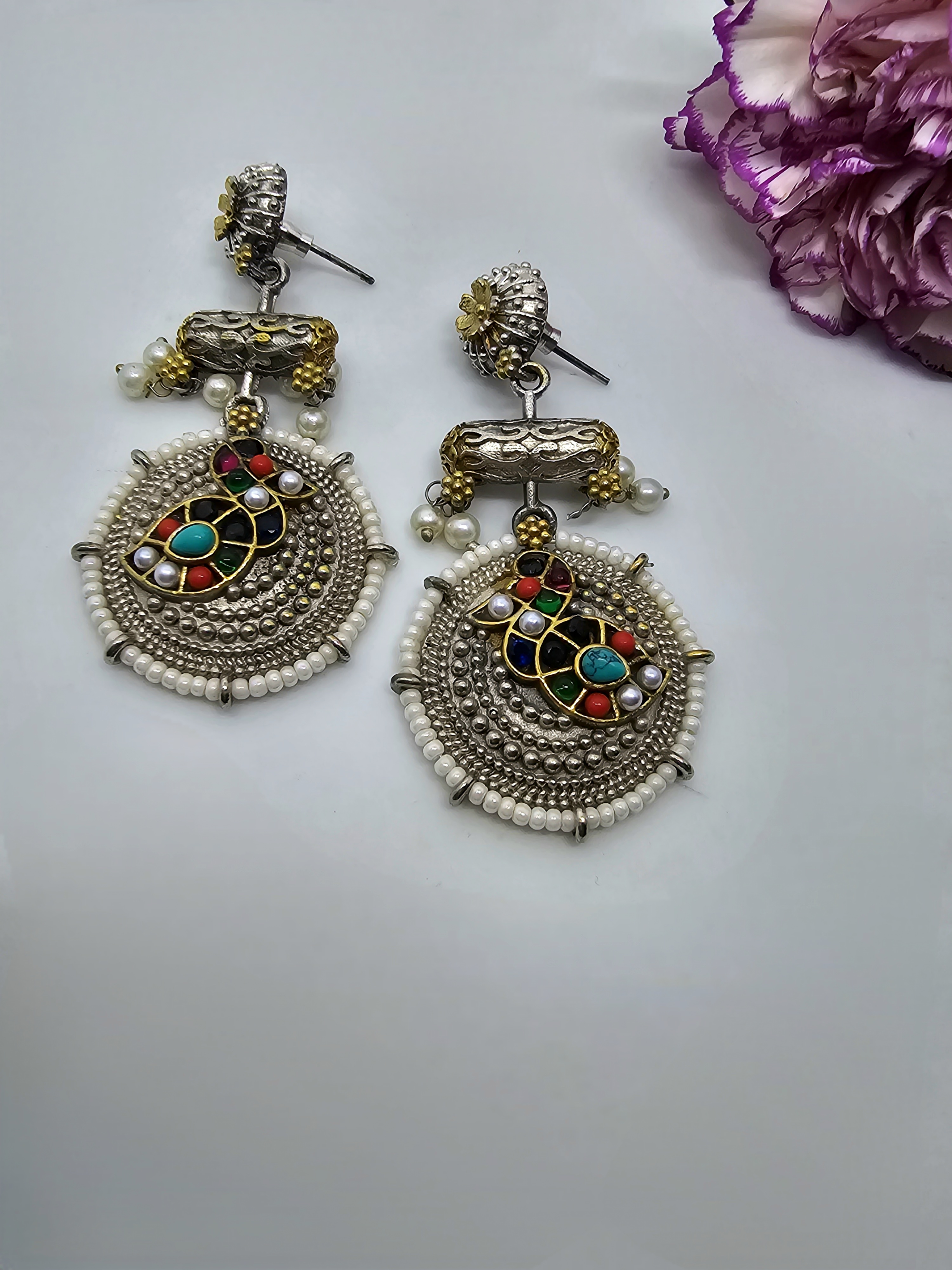Beaded Birdie Earrings