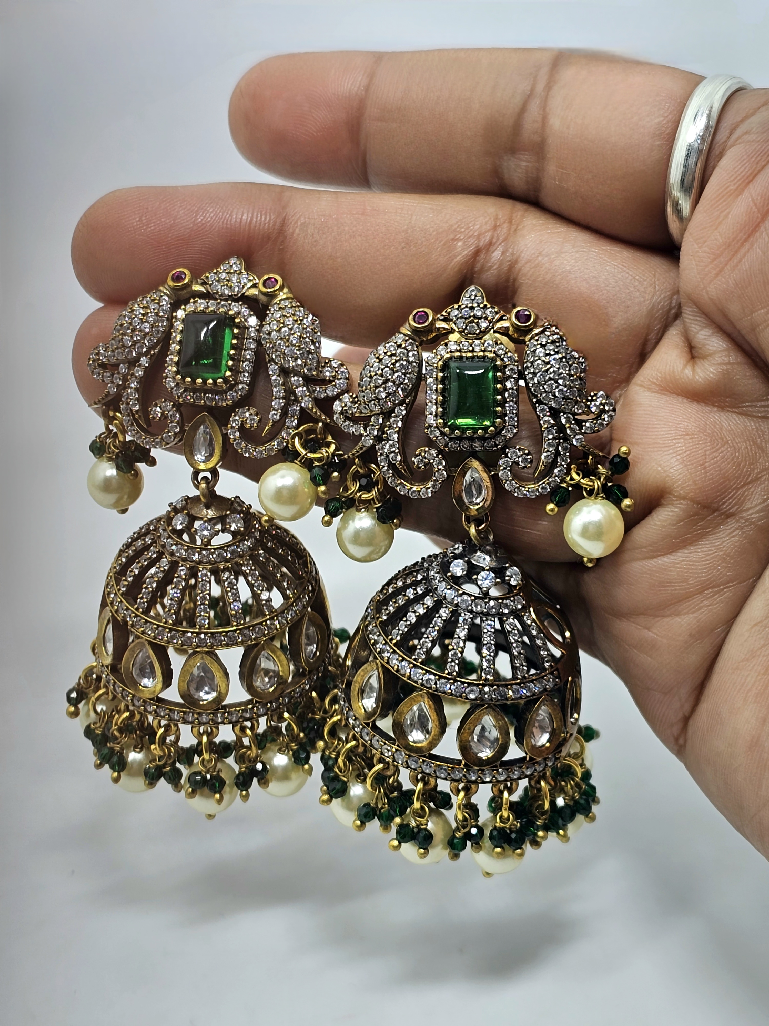 Dangling Dreams Jhumki Earrings