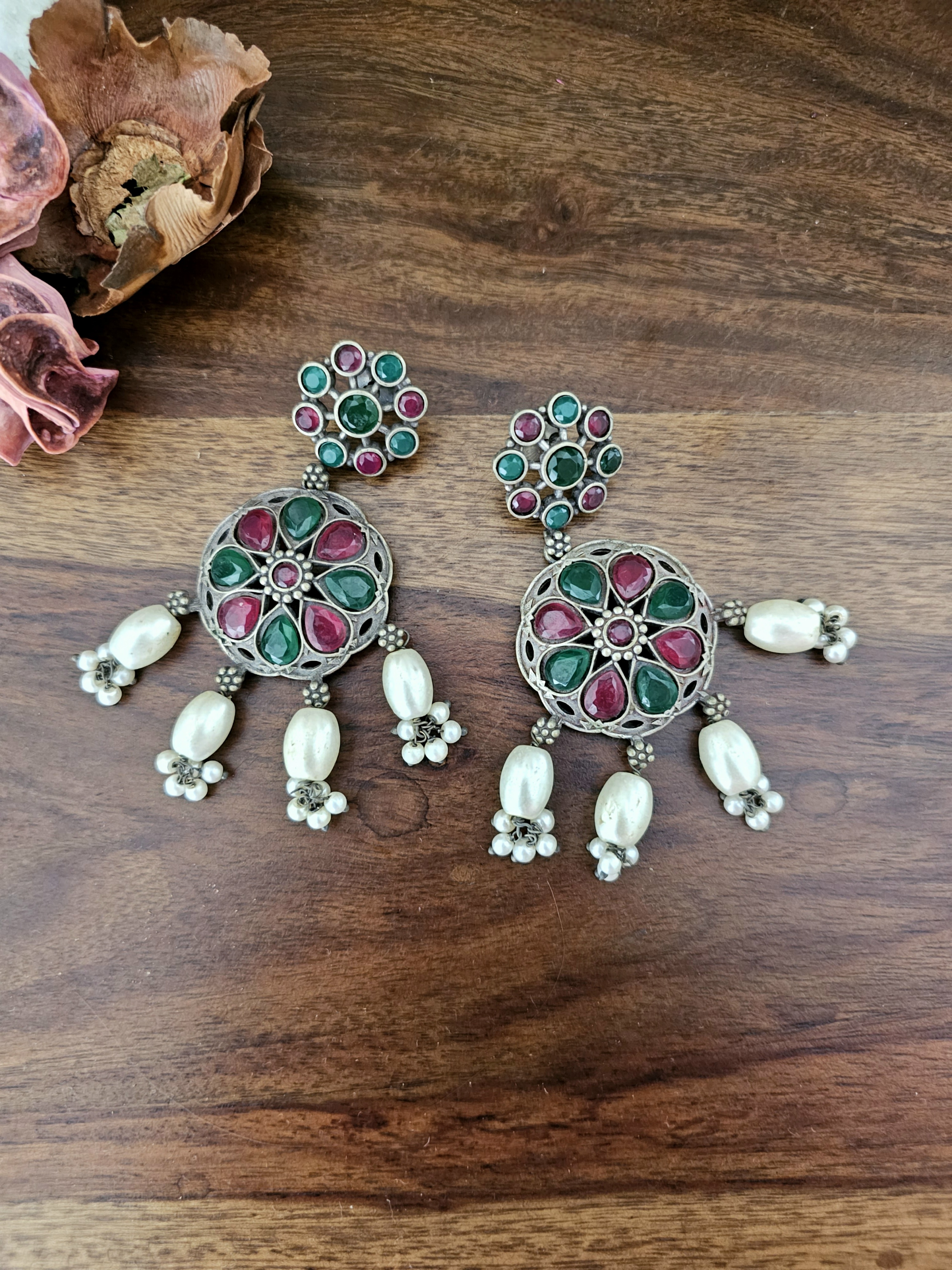 Feisty Floral Earrings