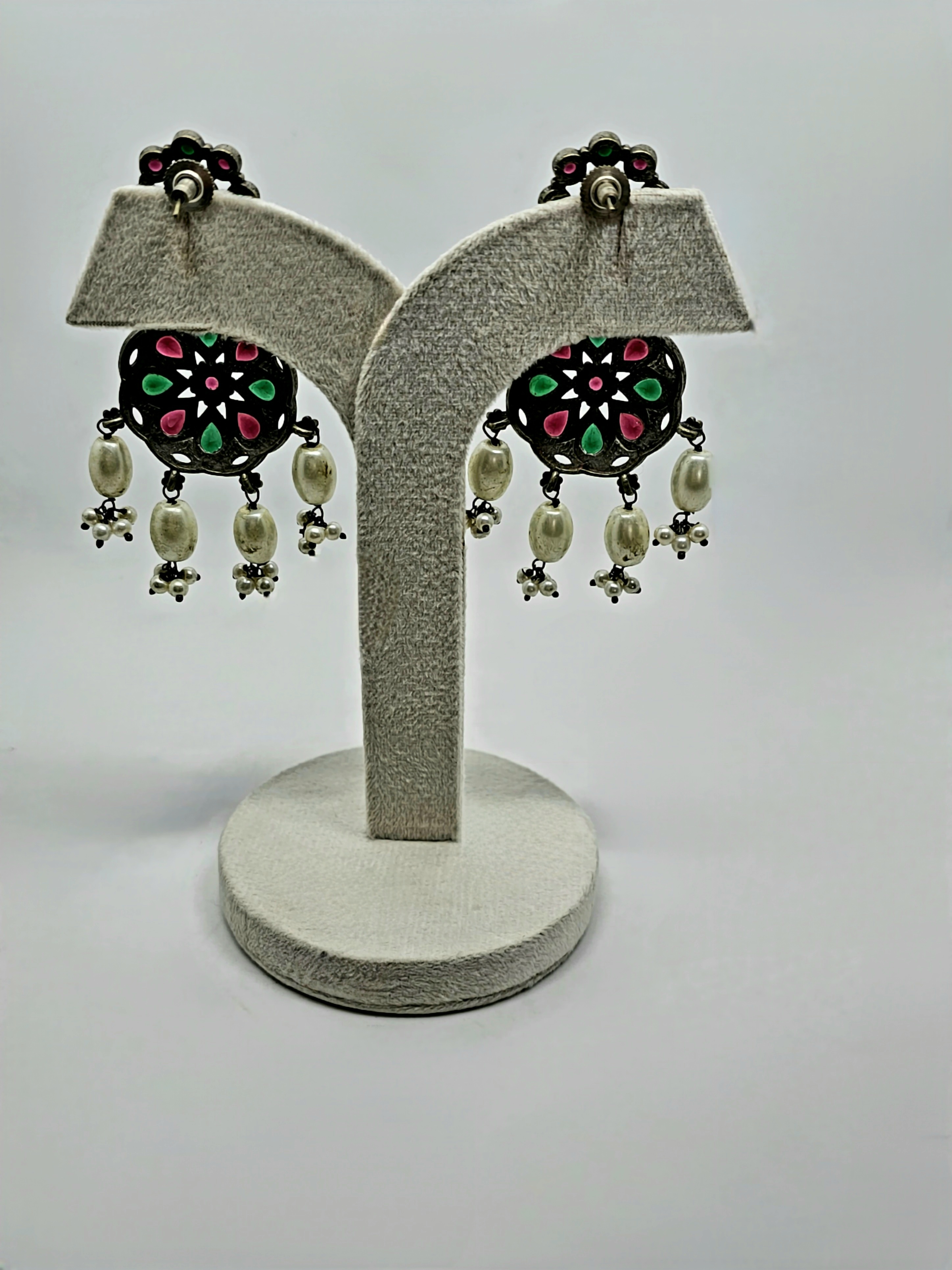 Feisty Floral Earrings