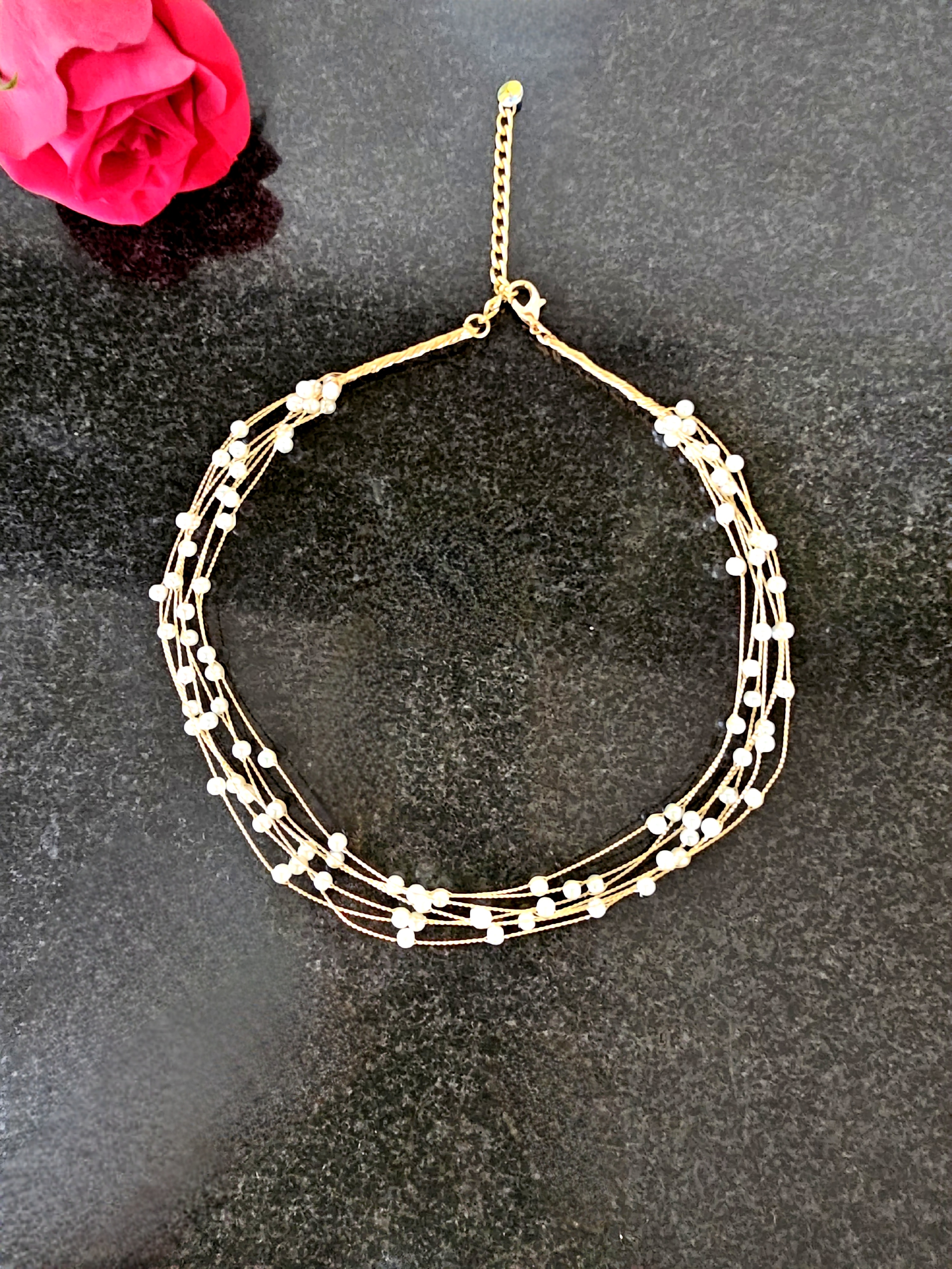 Ditsy Dots Choker